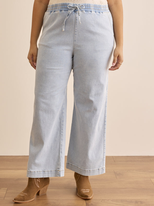 Arula Wide Leg Easy Jeans (3X)