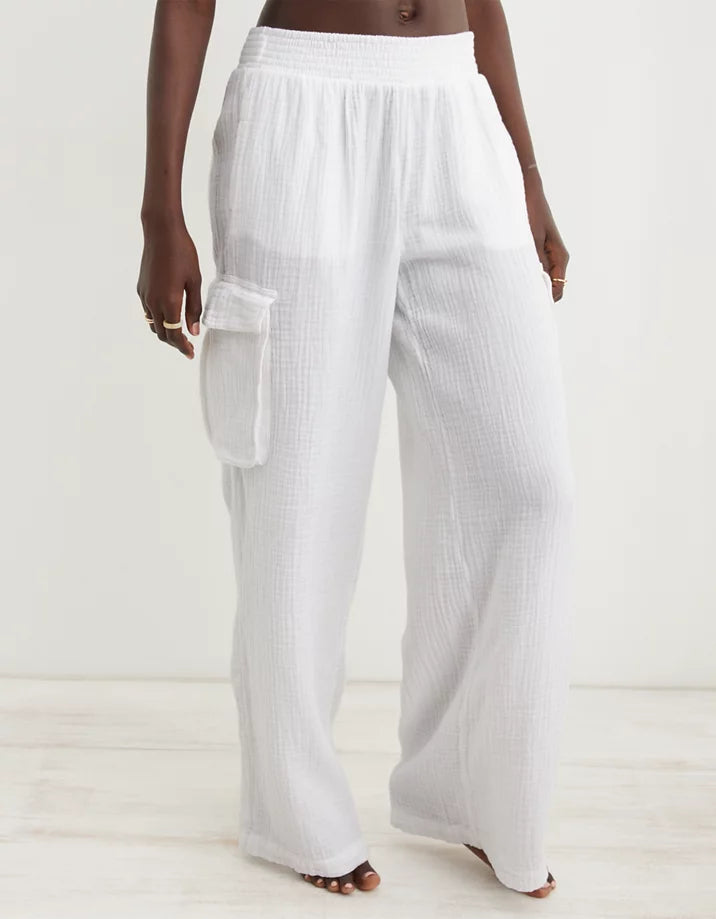 Aerie Wide Leg Cargo Pants (XXL)