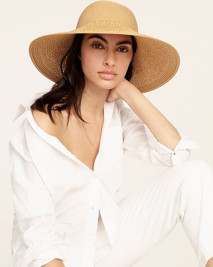 J.Crew Beachy Straw Hat (OS)