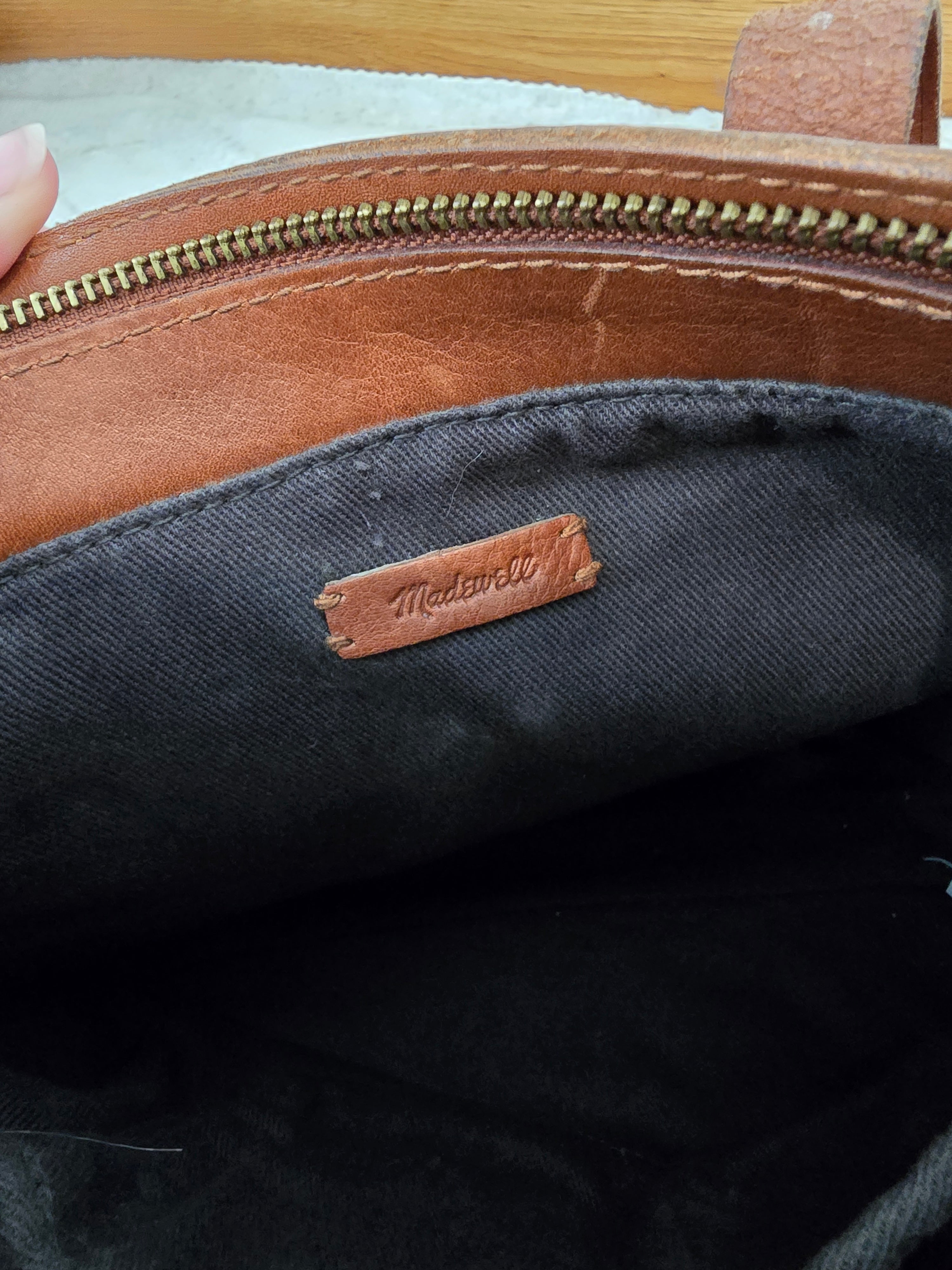 Madewell Brown Leather Crossbody