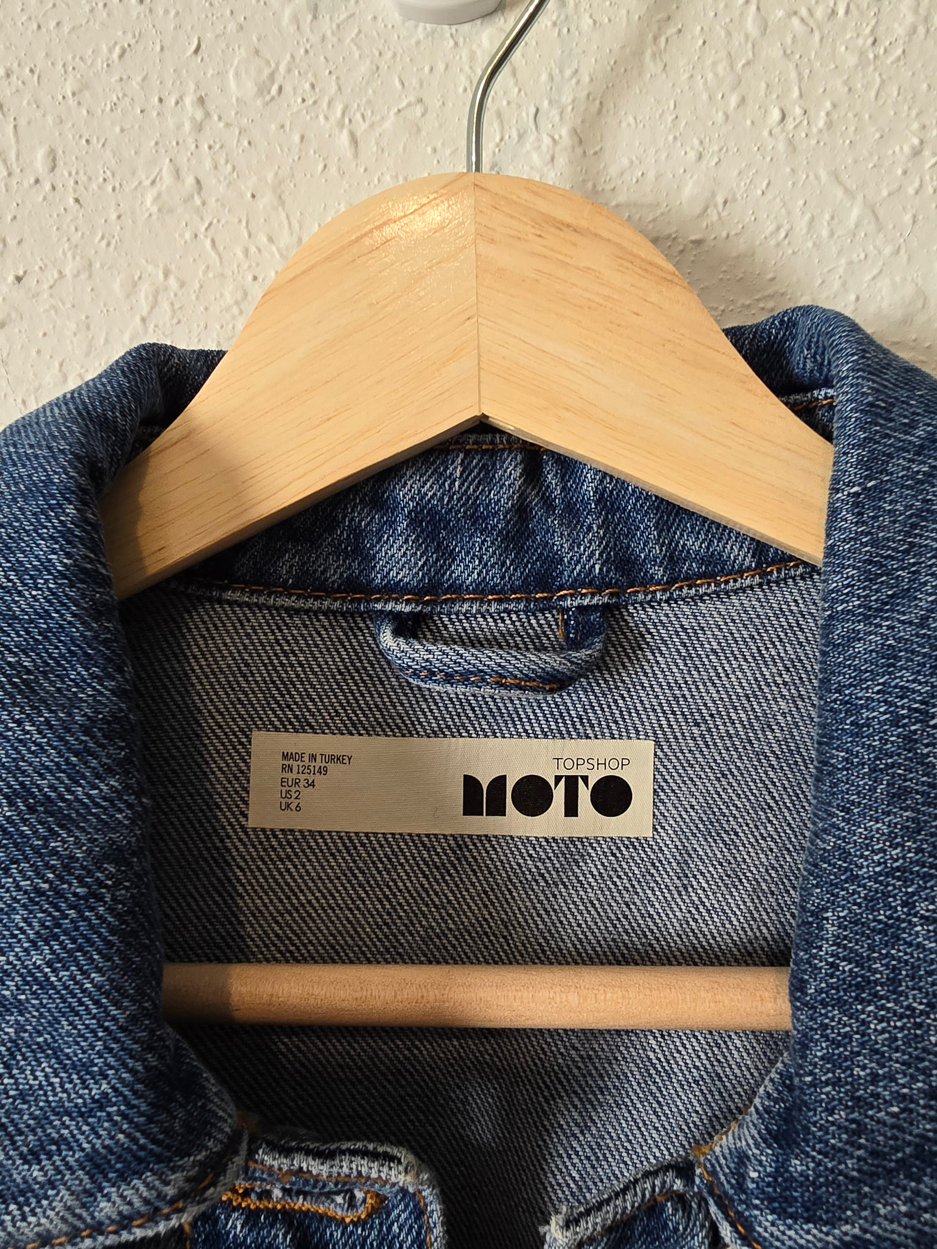Topshop Oversized Denim Jacket (2)