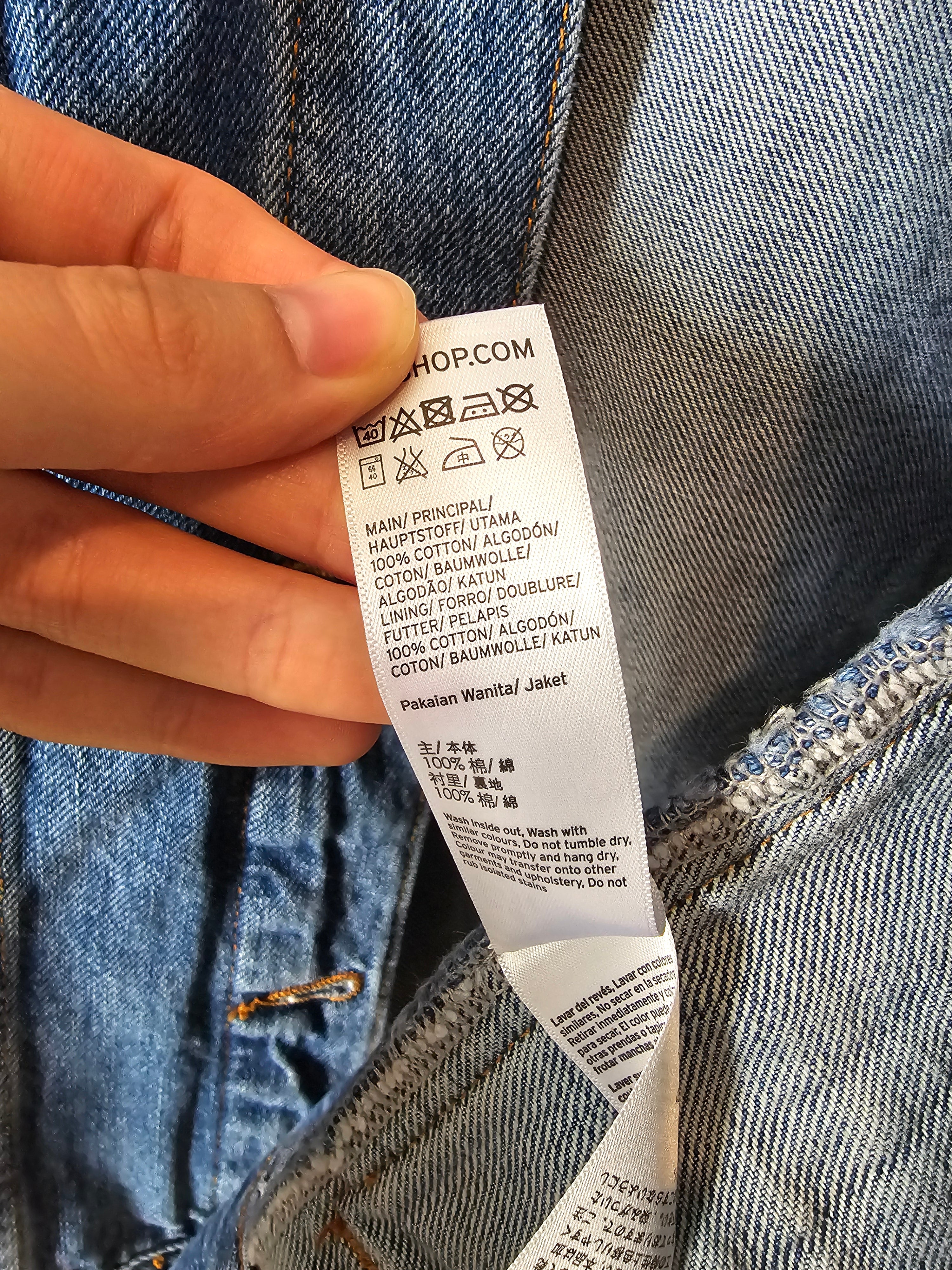 Topshop Oversized Denim Jacket (2)