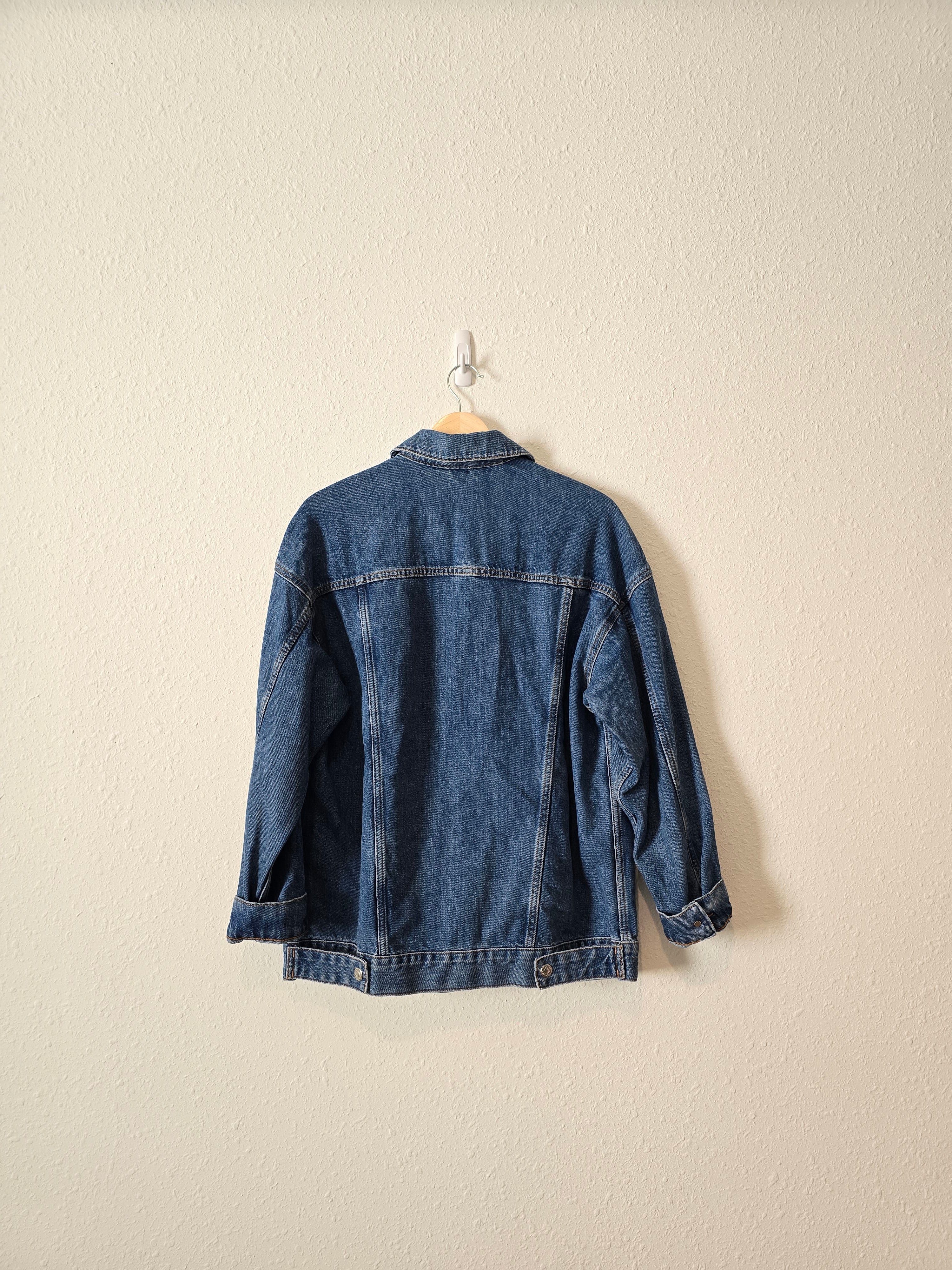 Topshop Oversized Denim Jacket (2)