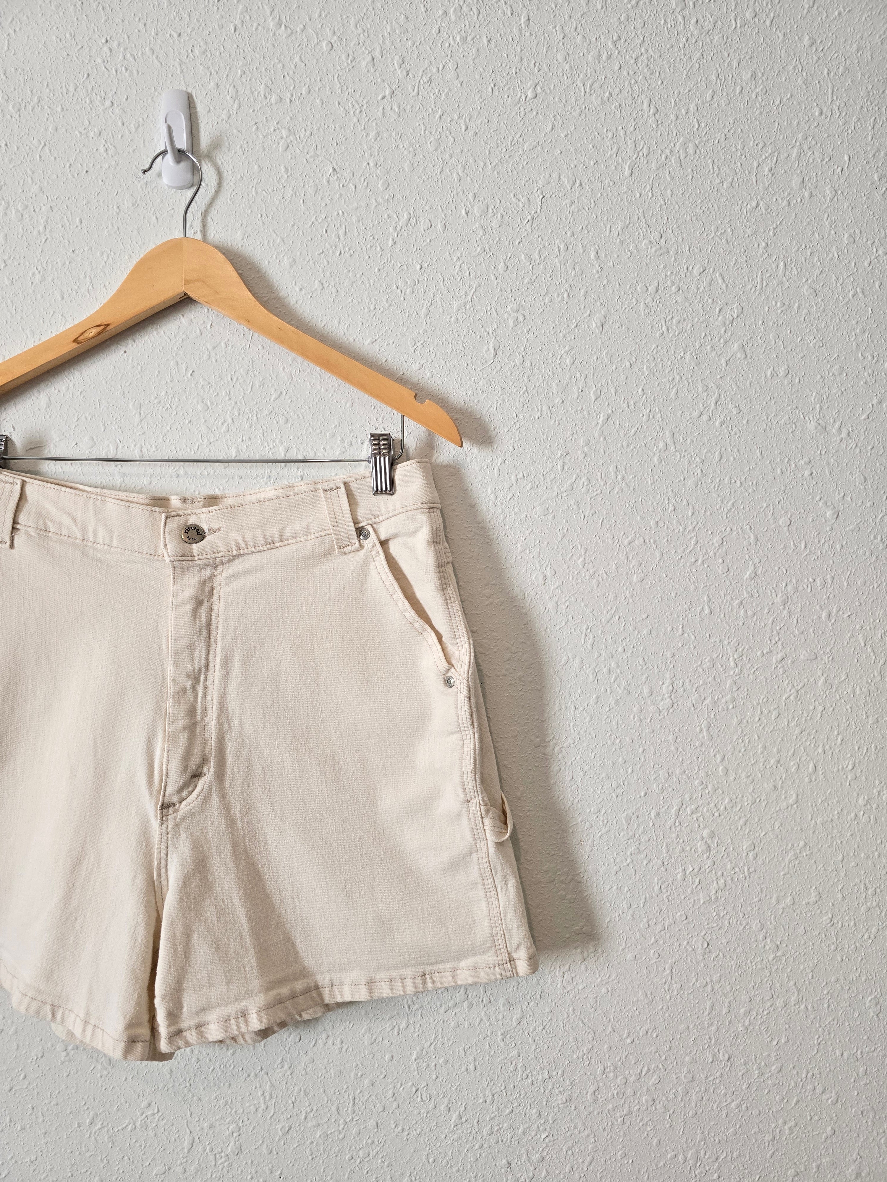 Vintage Lee Ecru Shorts (10/30)
