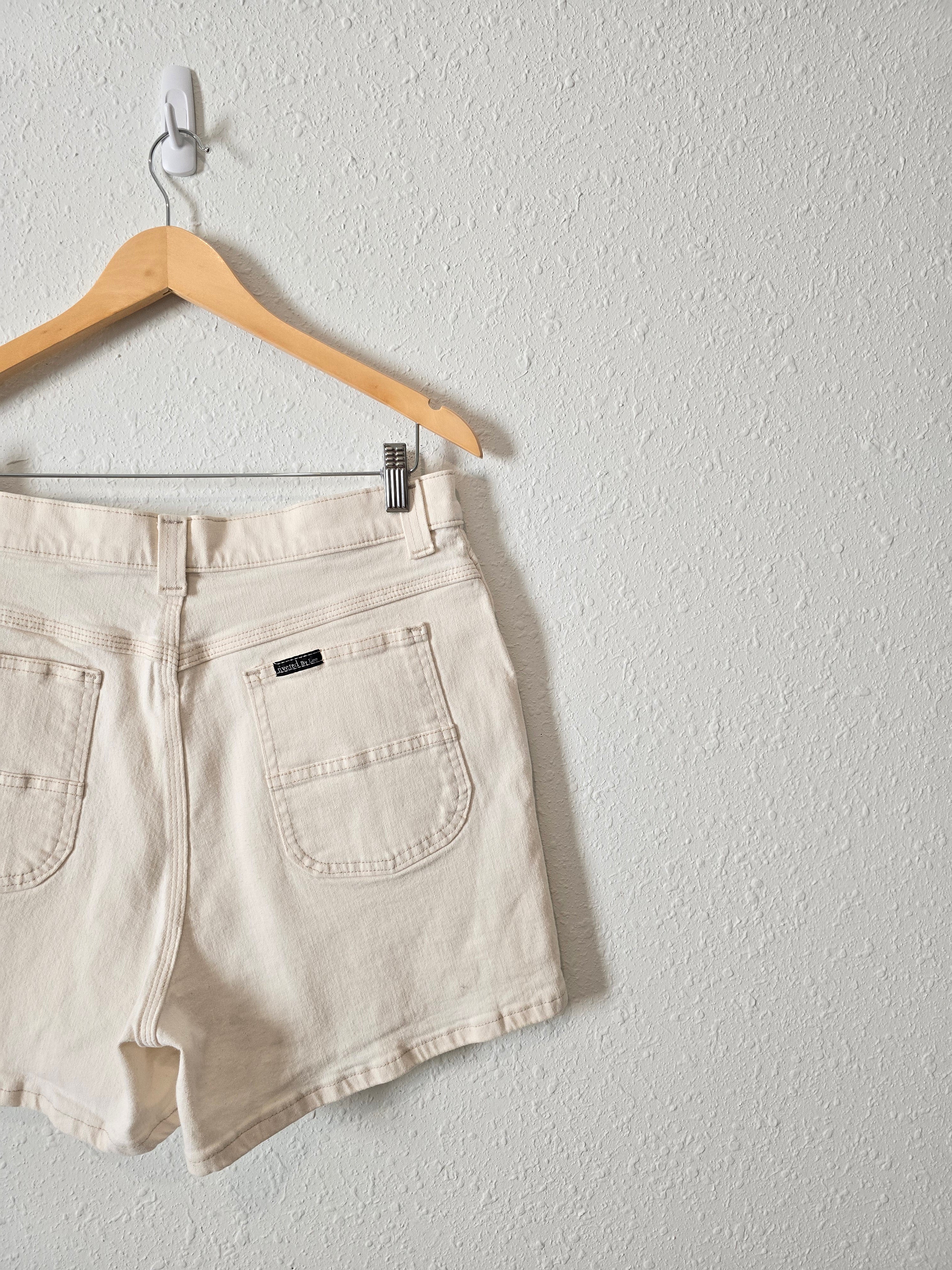 Vintage Lee Ecru Shorts (10/30)