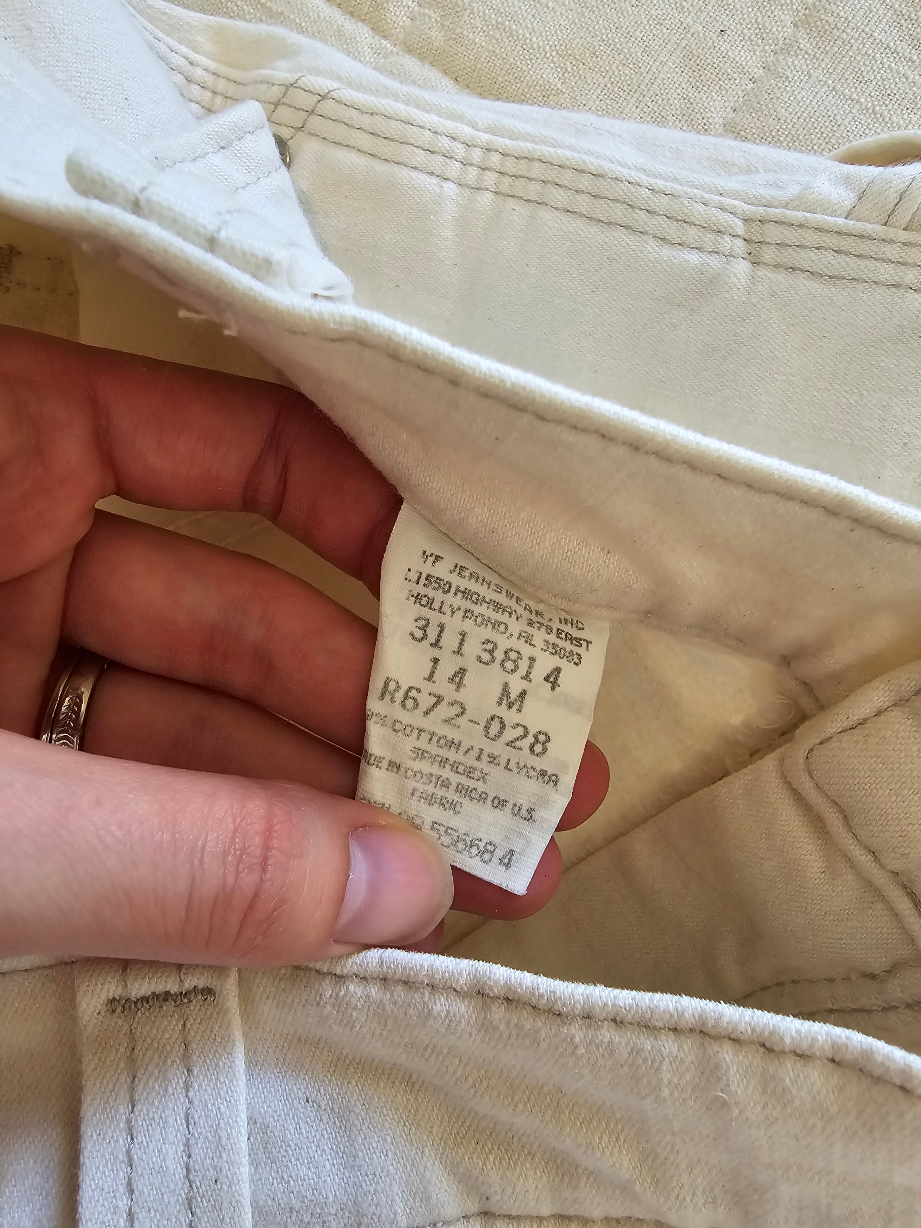 Vintage Lee Ecru Shorts (10/30)