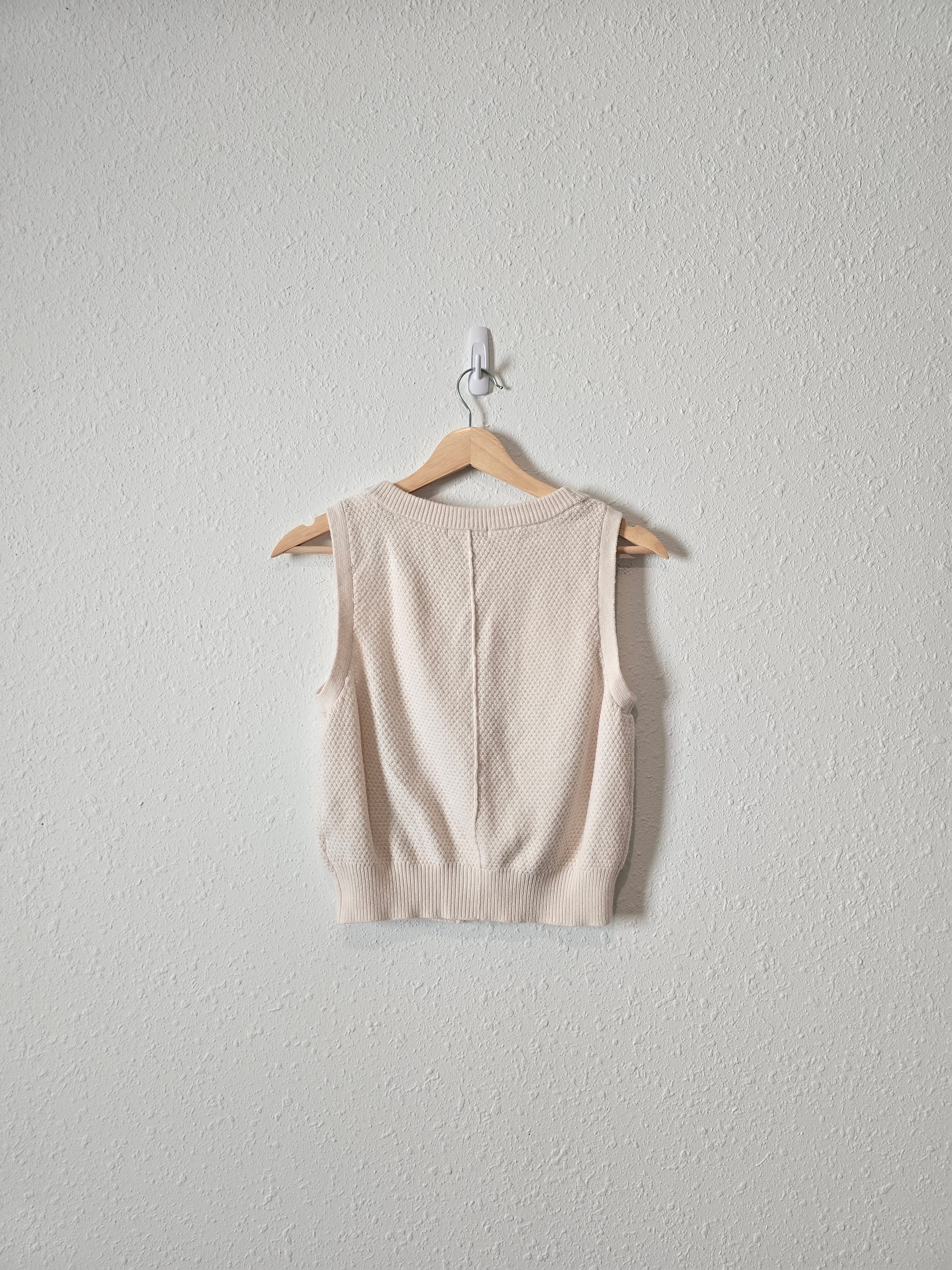 Cable Knit Sweater Vest (M)
