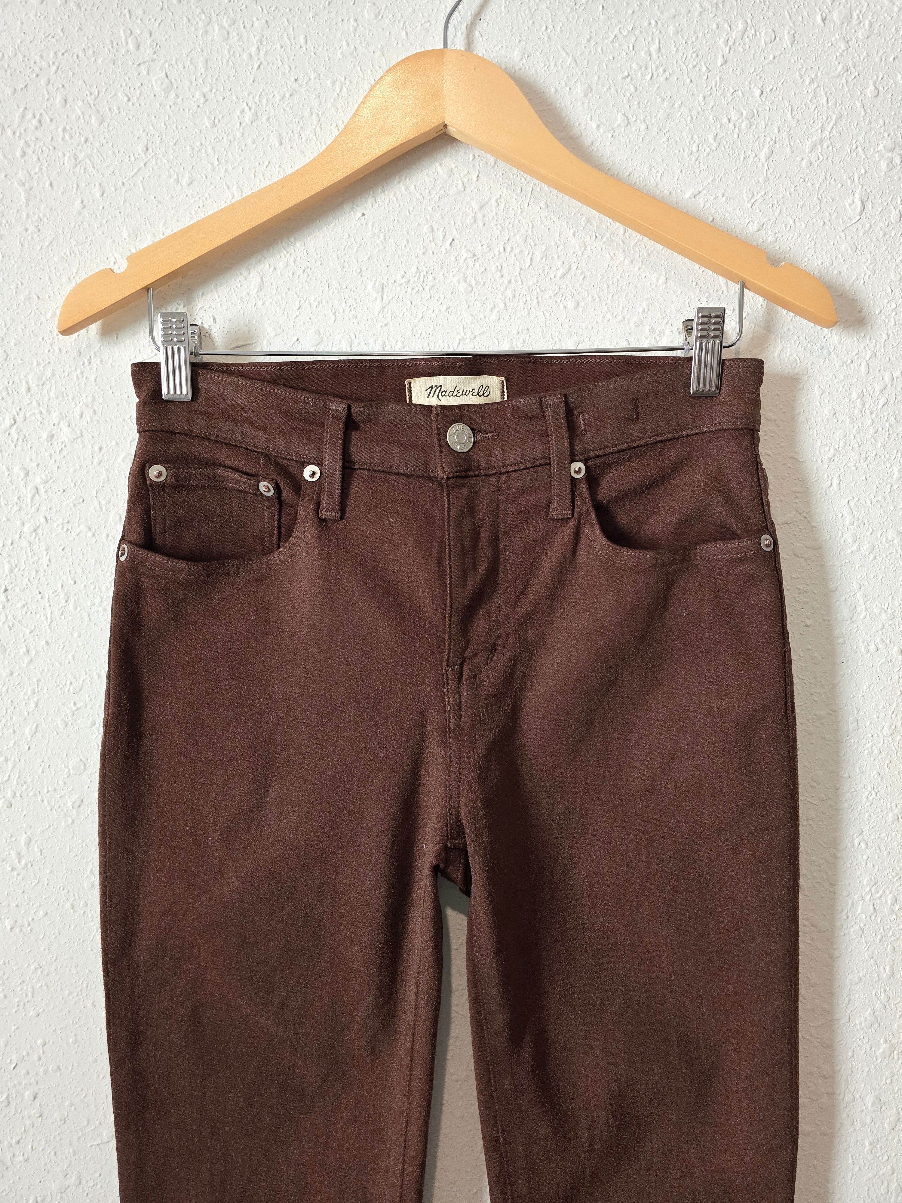 Madewell Brown Kick Out Jeans (26)