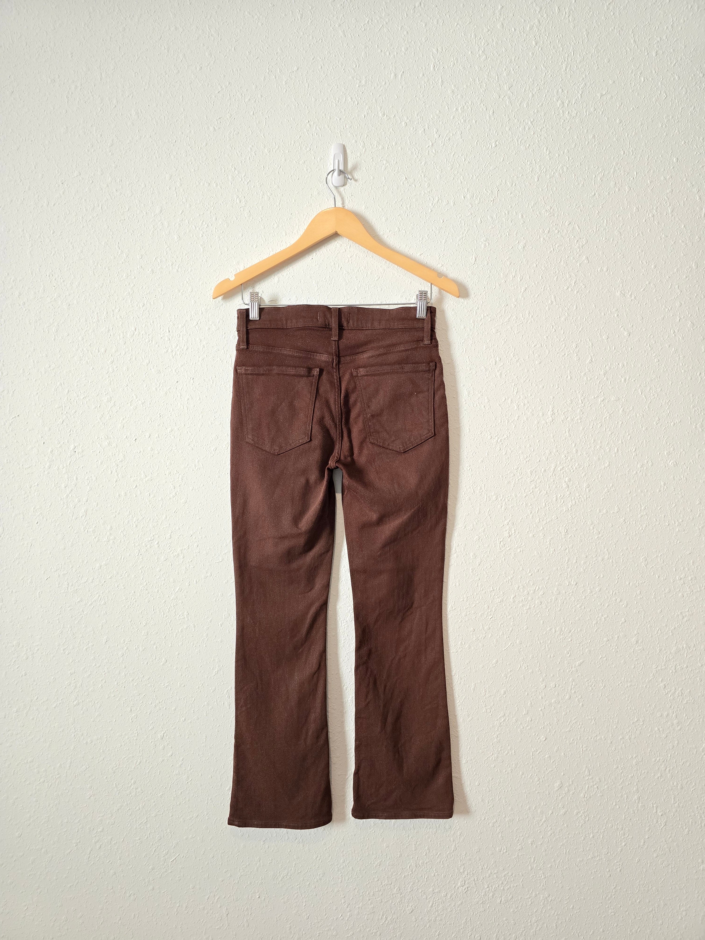 Madewell Brown Kick Out Jeans (26)