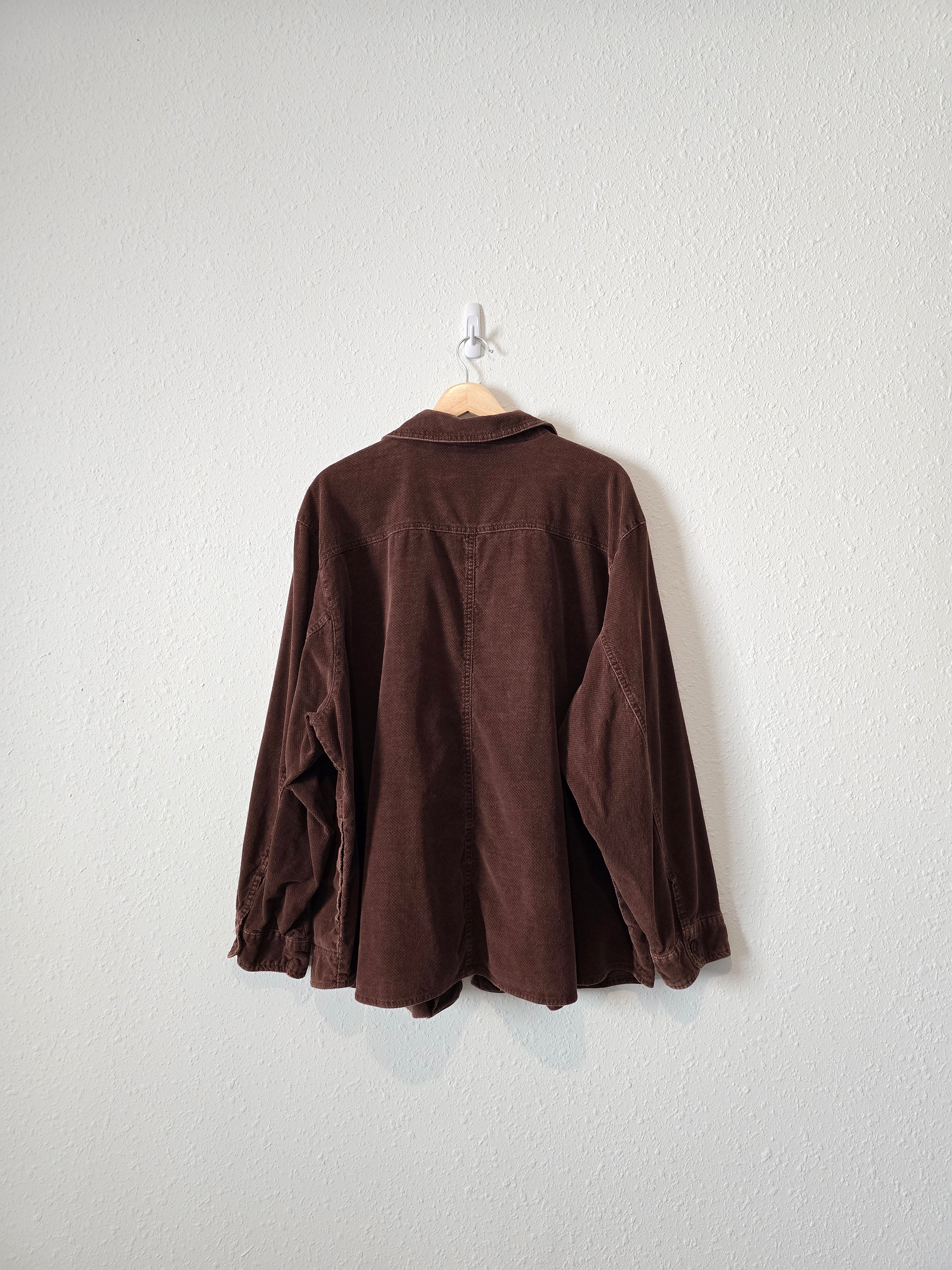 Vintage Brown Cord Shacket (26/28)