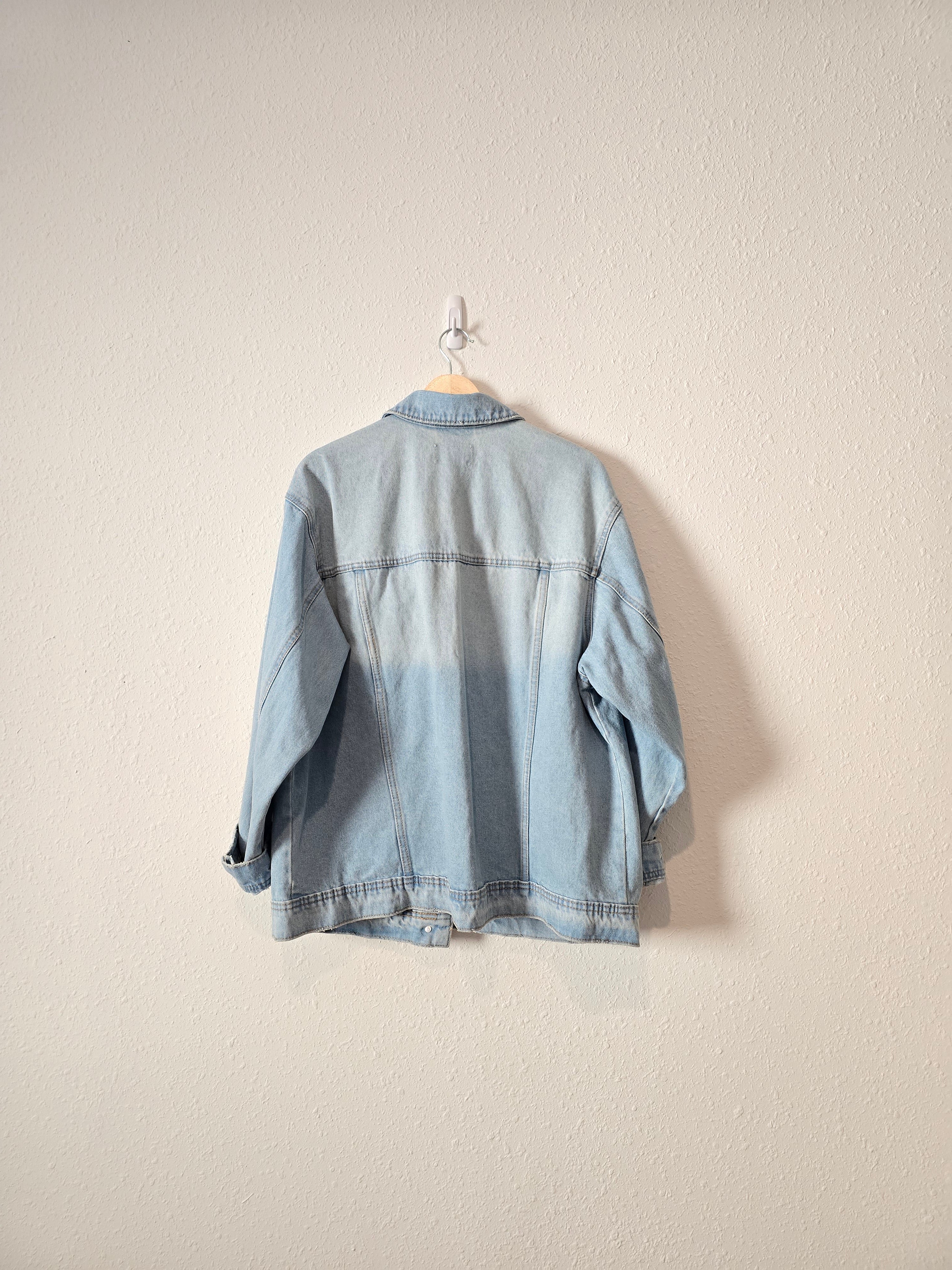 Light Wash Denim Jacket (XL)