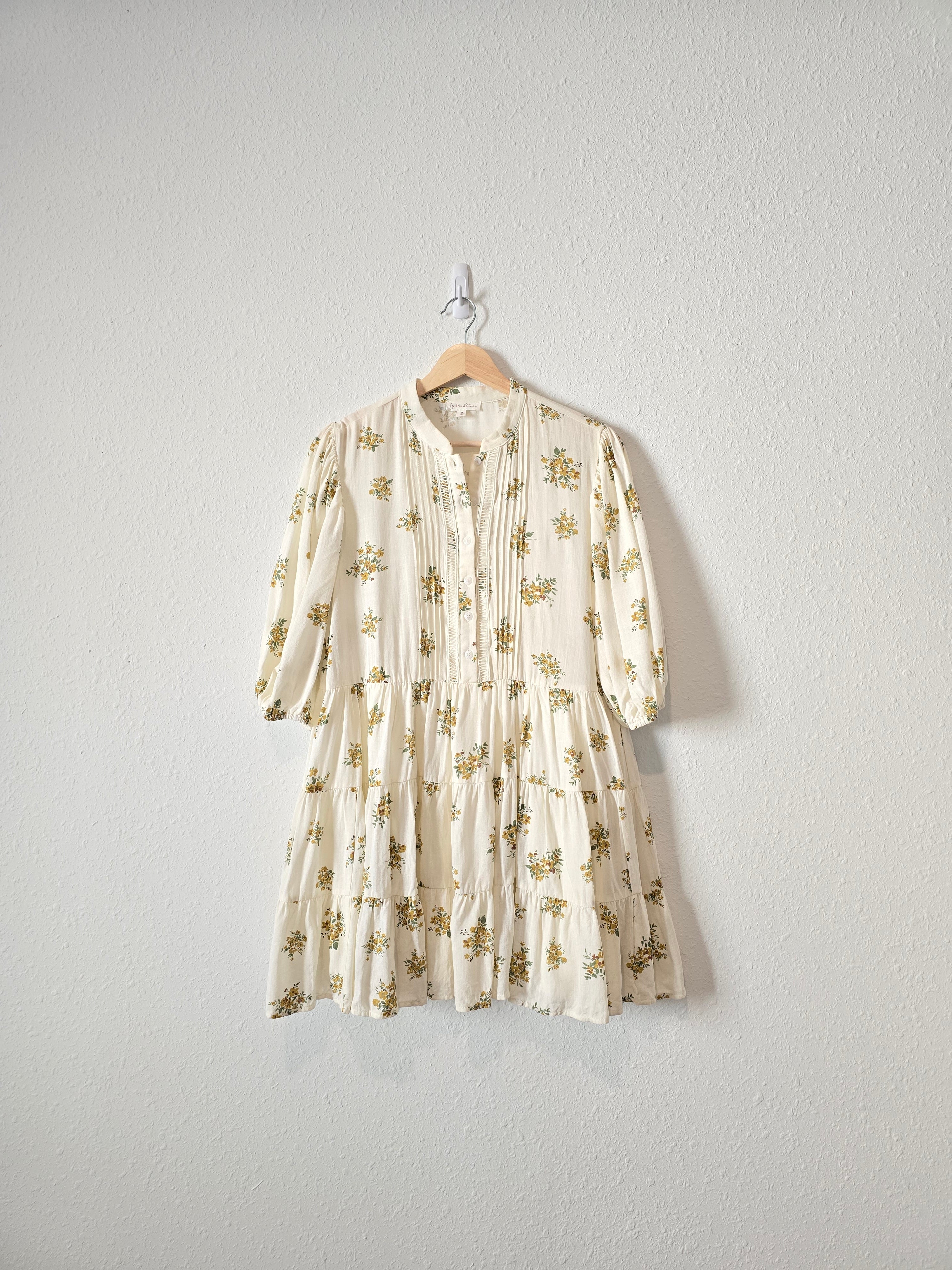 By The River Floral Tunic Dress (M)