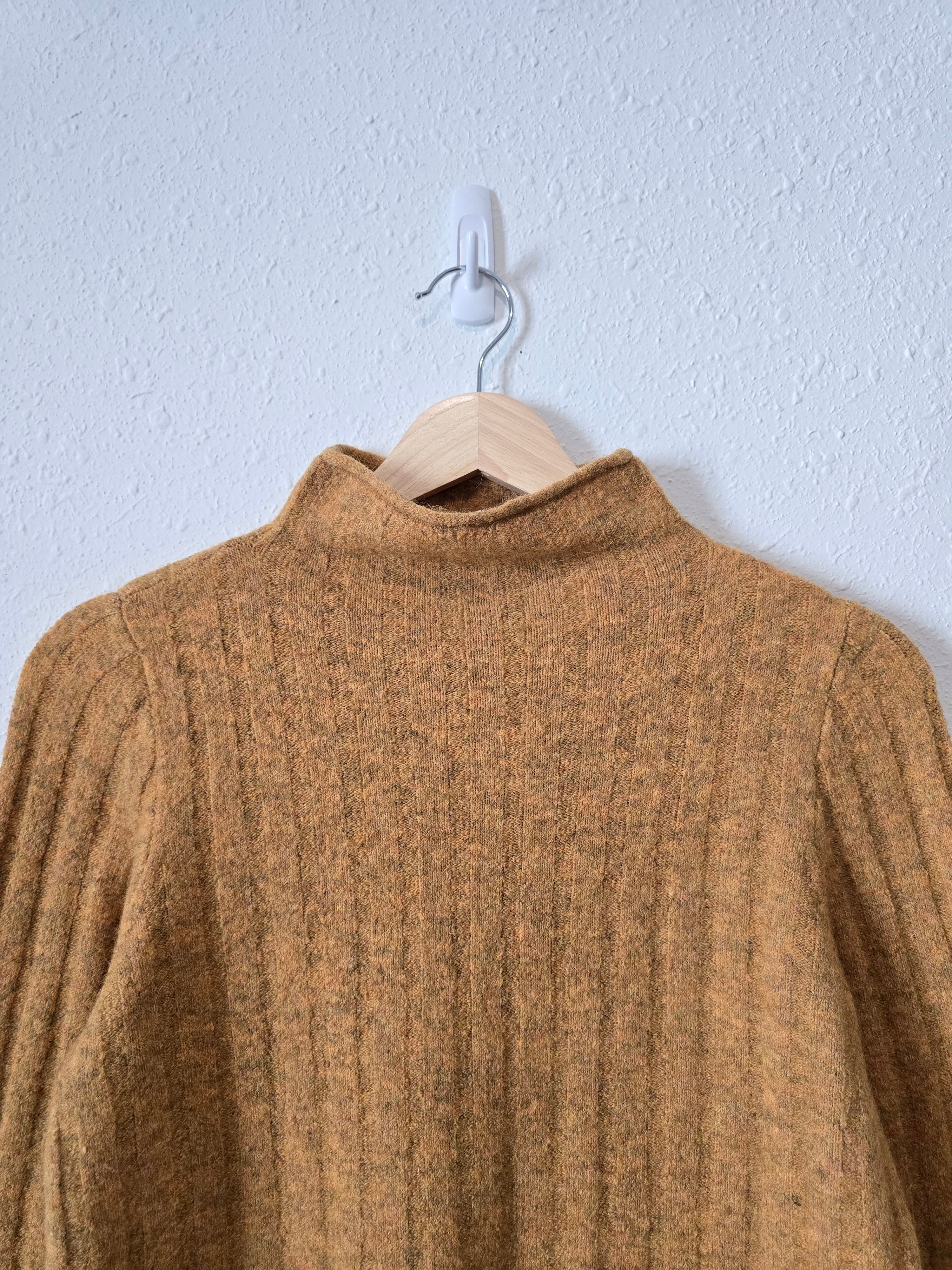 Madewell Ribbed Mockneck Sweater (M)