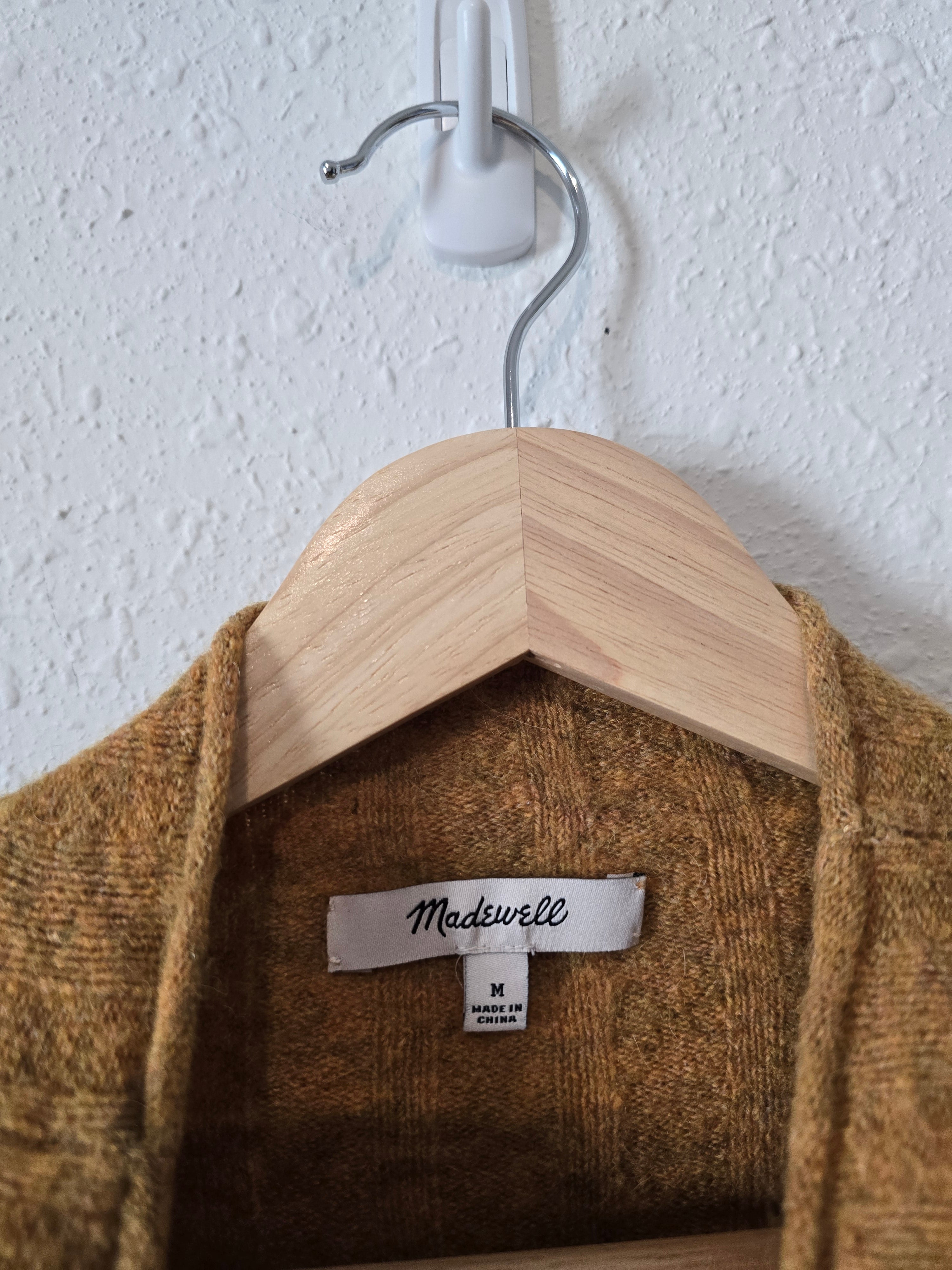 Madewell Ribbed Mockneck Sweater (M)