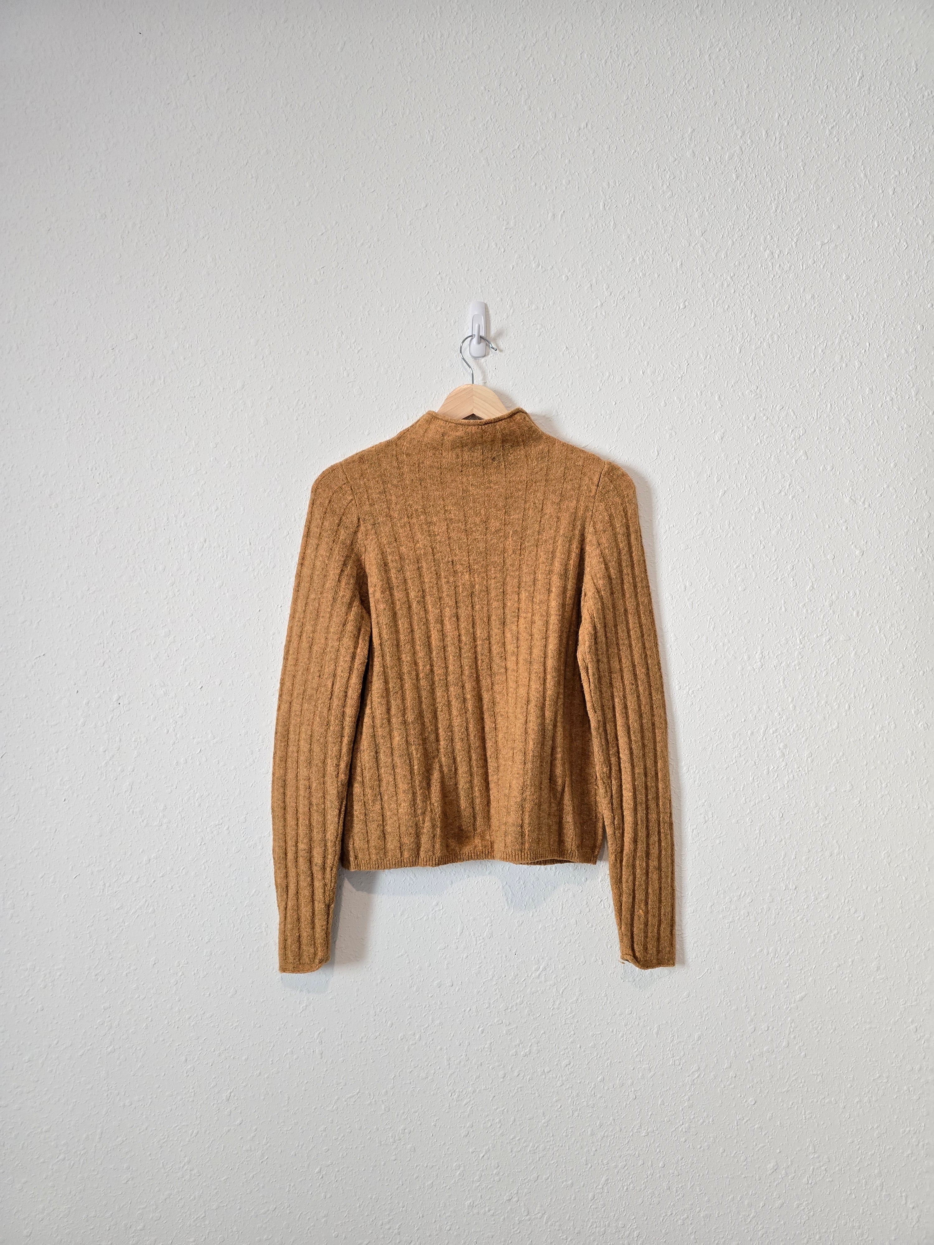 Madewell Ribbed Mockneck Sweater (M)