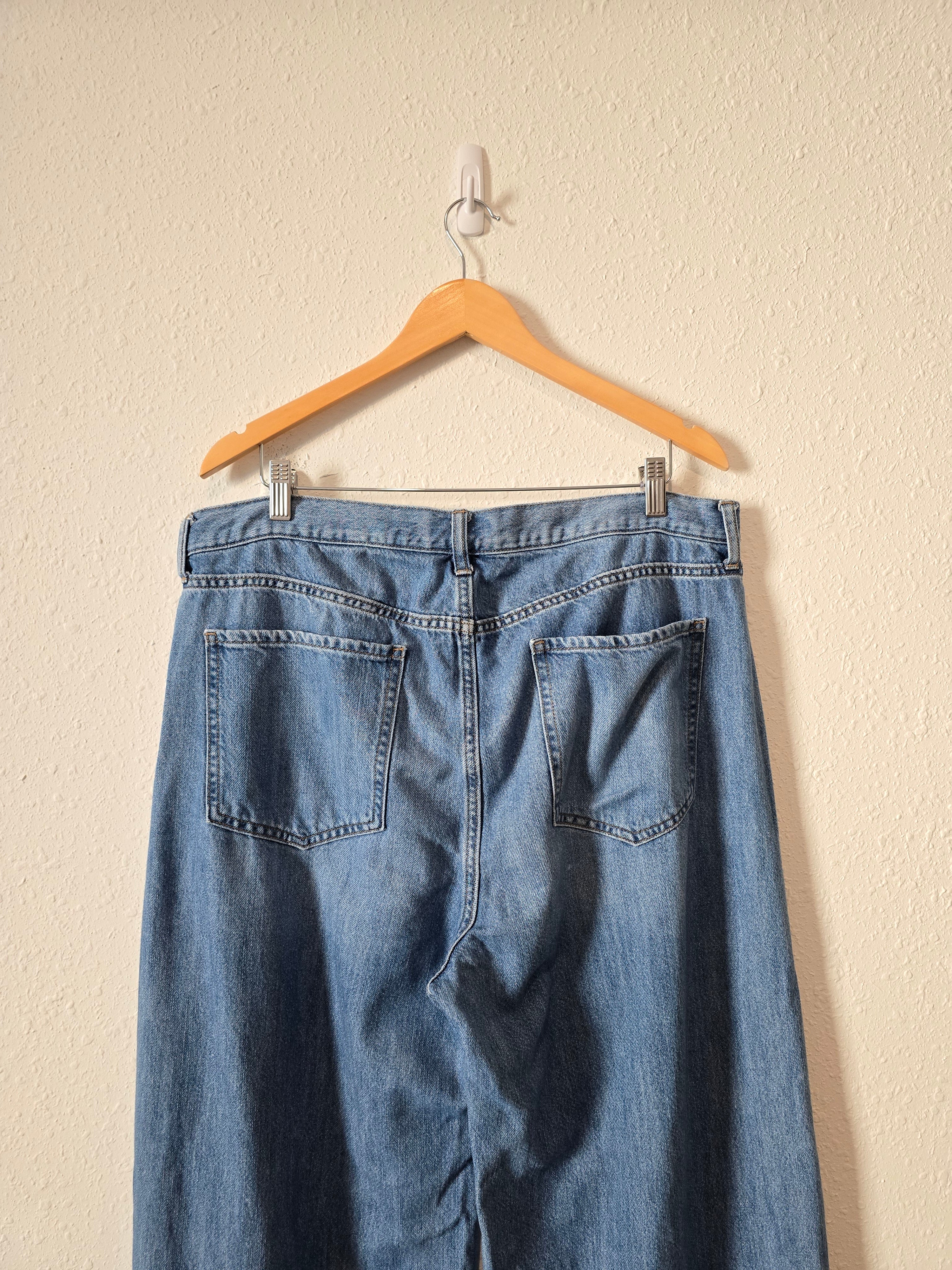Banana Republic Wide Leg Jeans (34/18)