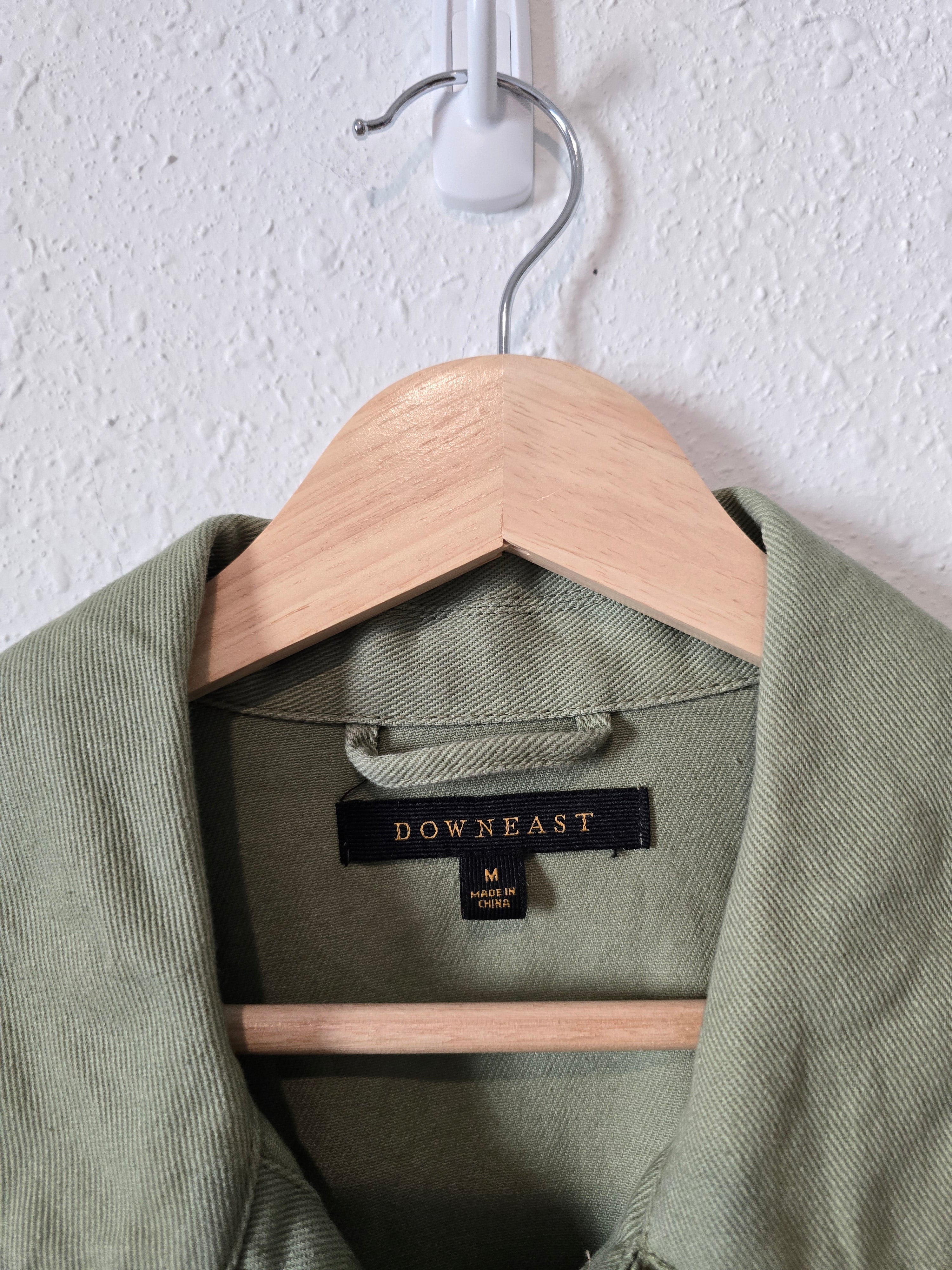 Downeast Boxy Button Up Jacket (M)