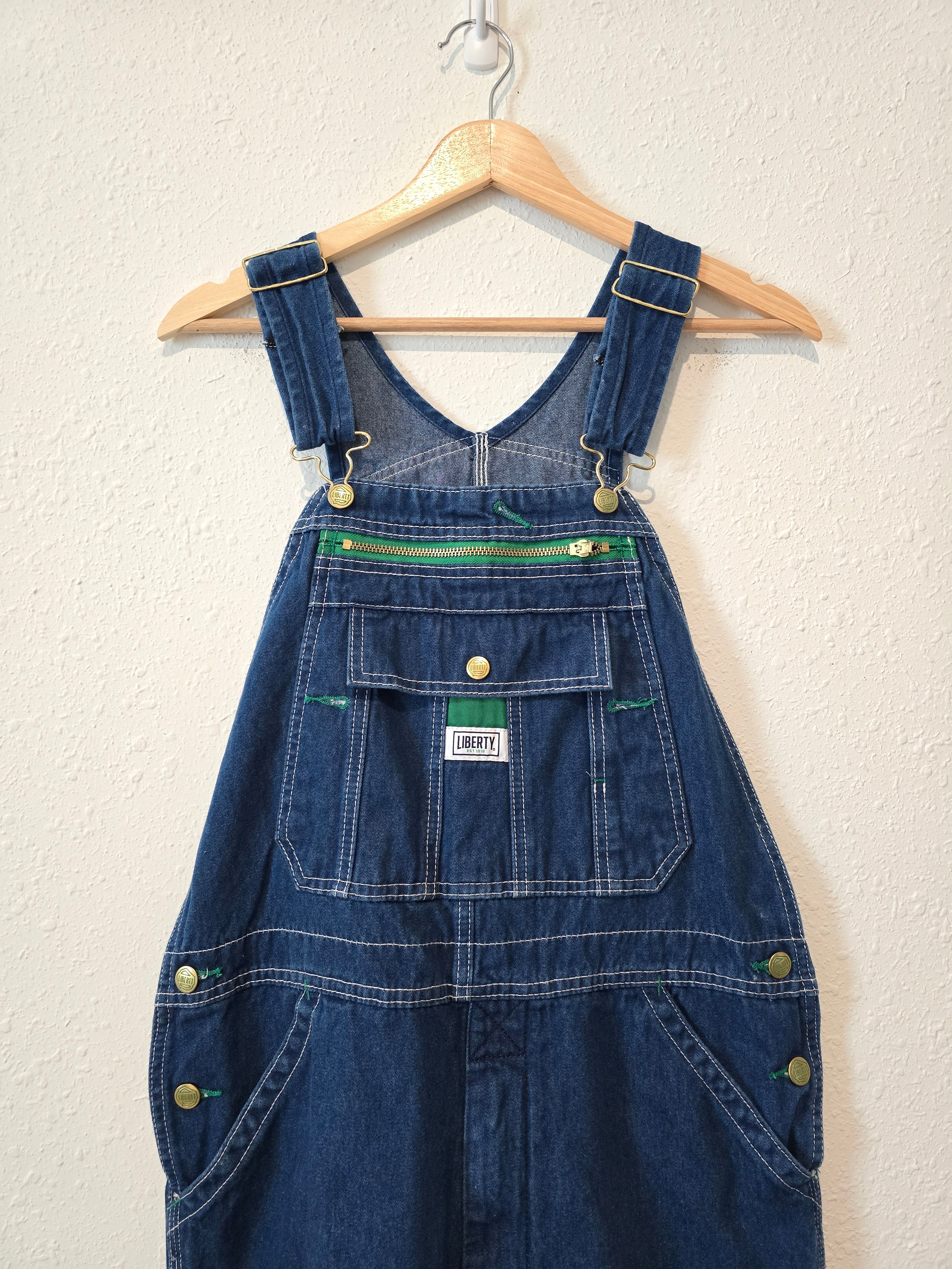 Liberty Straight Denim Overalls (M)