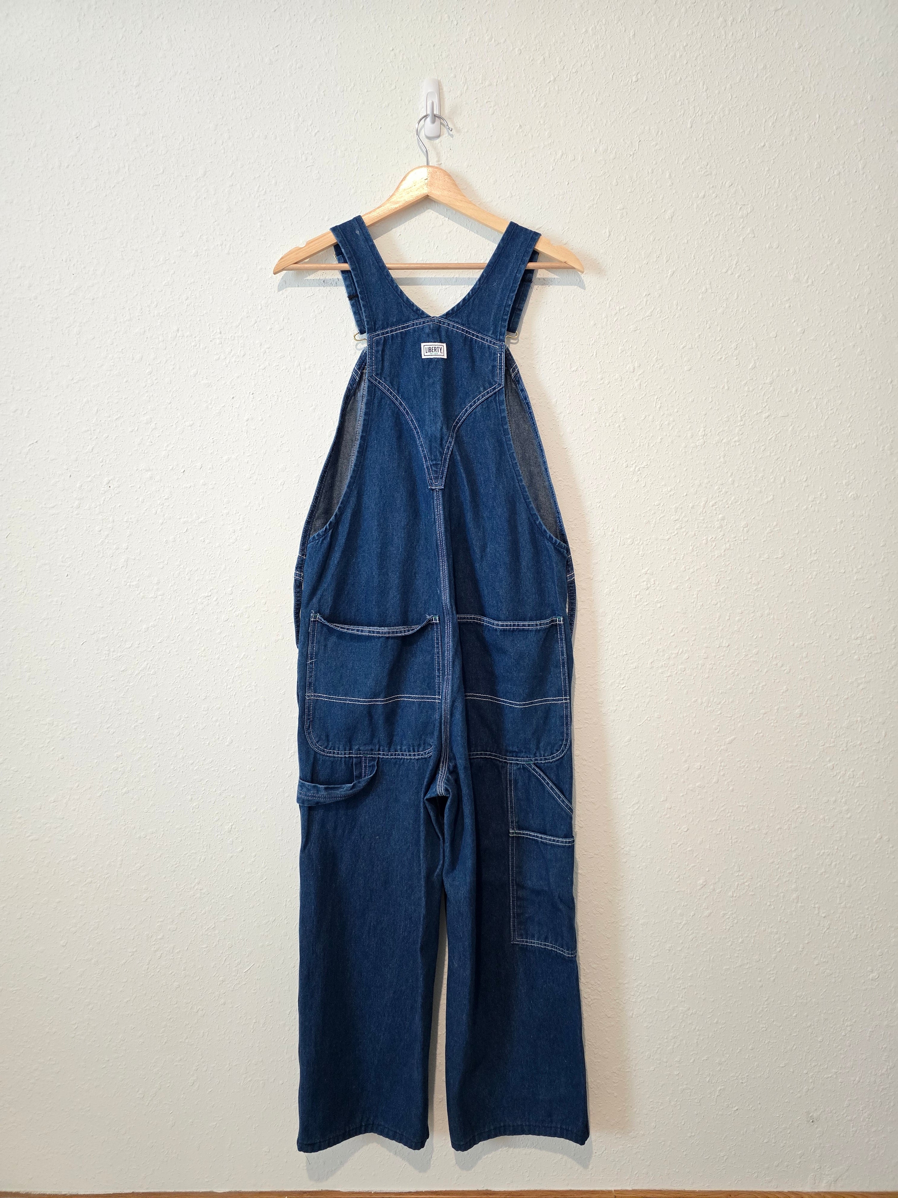 Liberty Straight Denim Overalls (M)