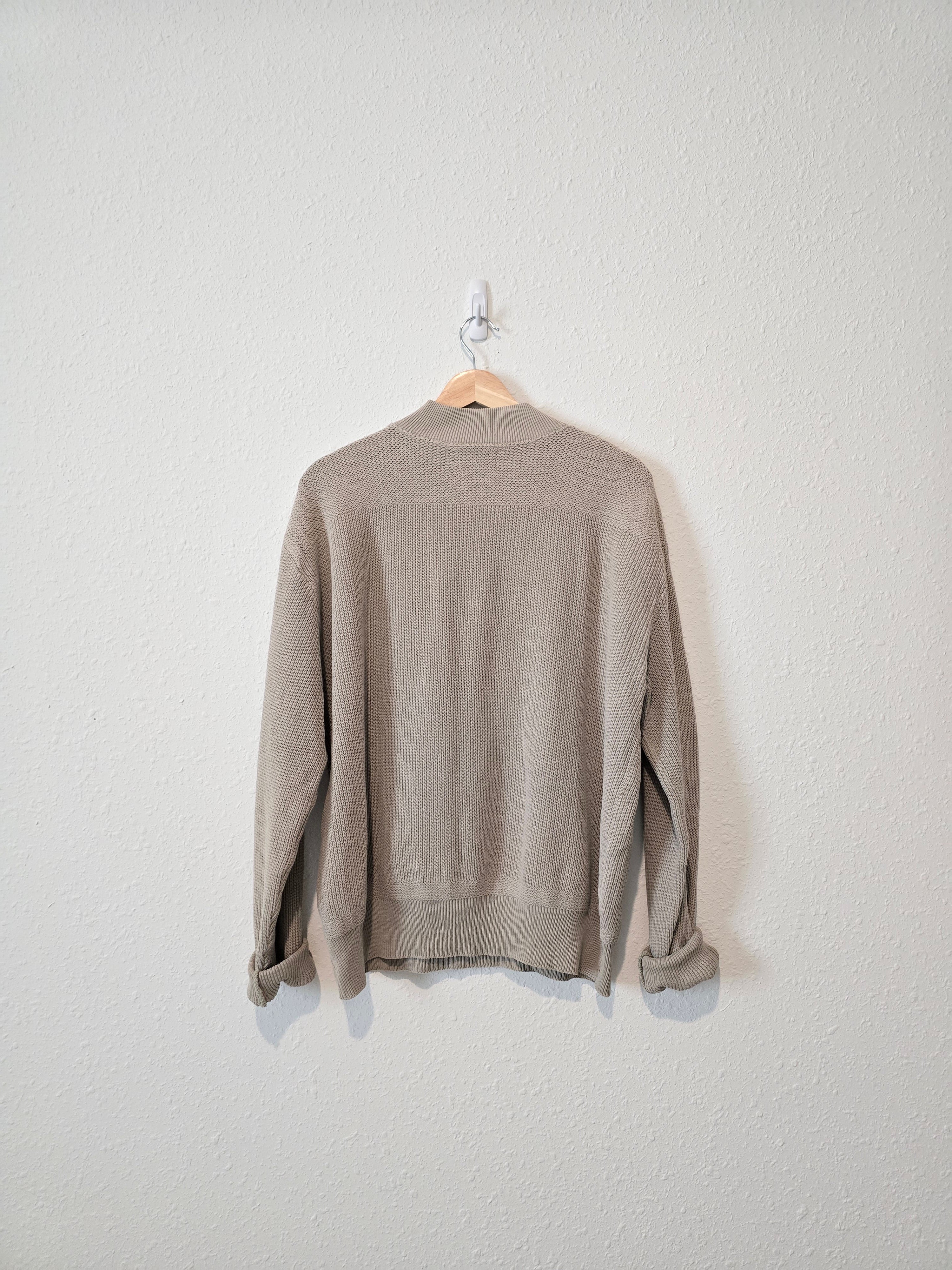 Vintage LL Bean Knit Henley (L)