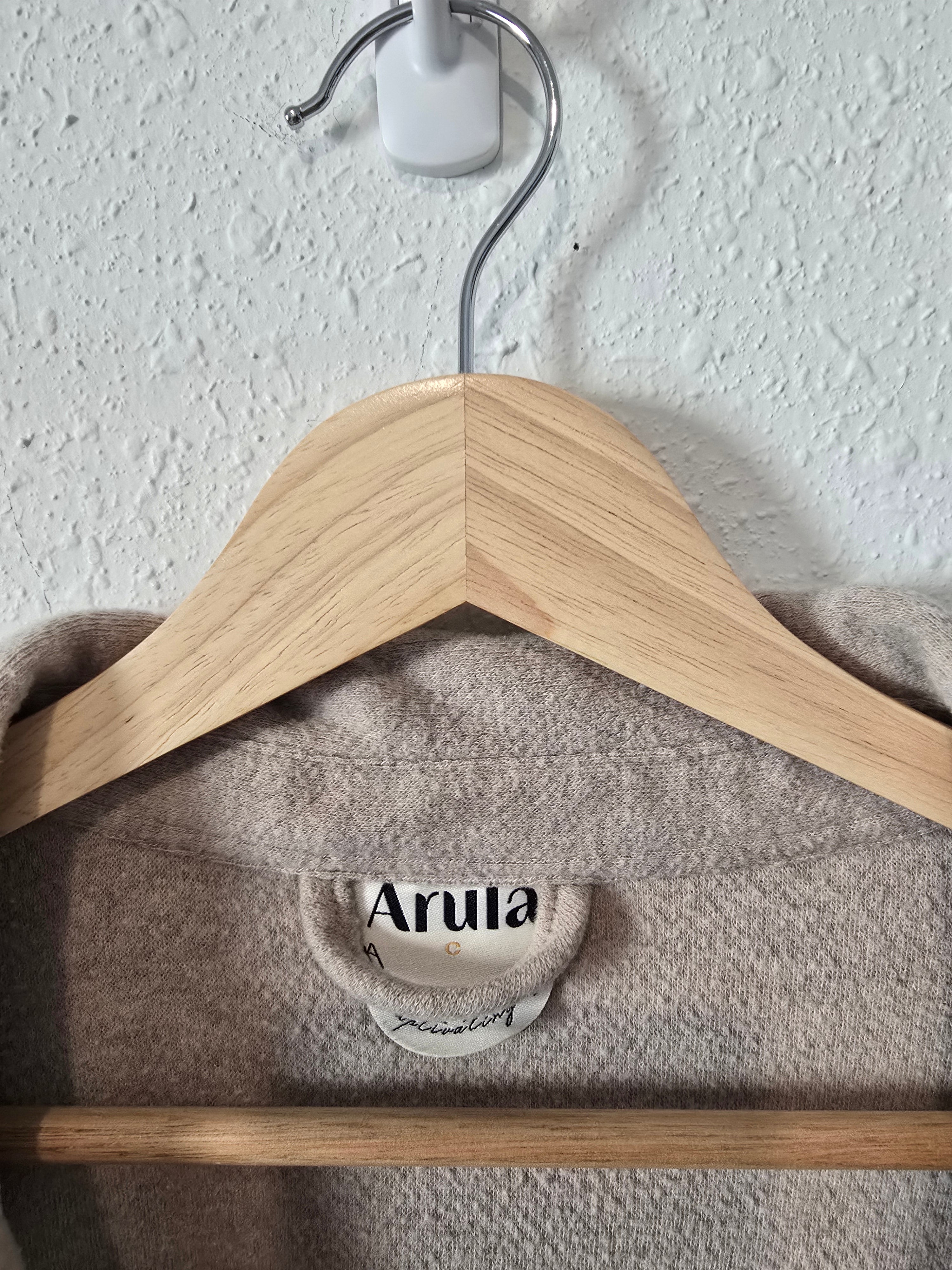 Arula Lightweight Fleece Shacket (3X)