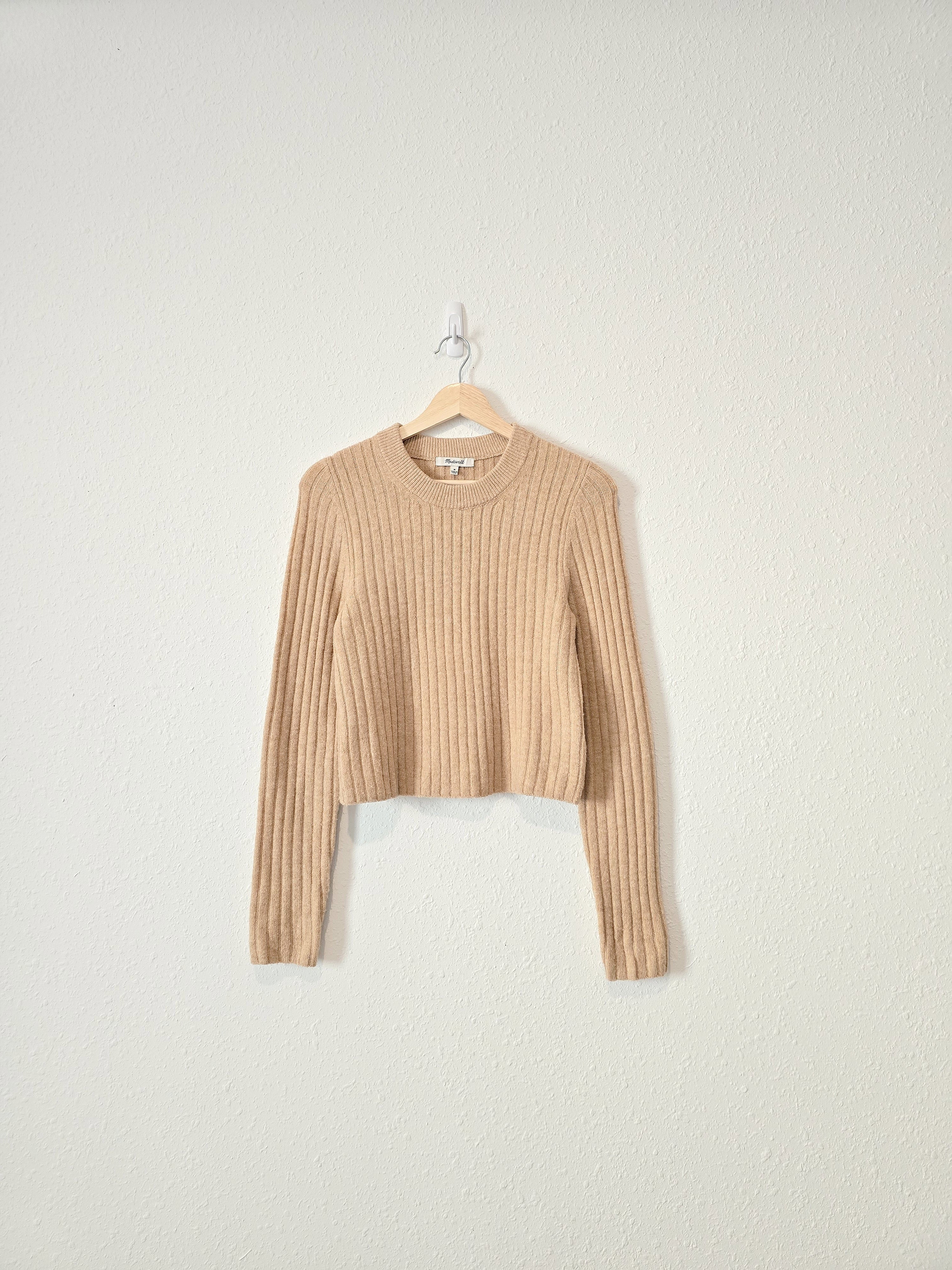 Madewell Crewneck Rib Sweater (M)