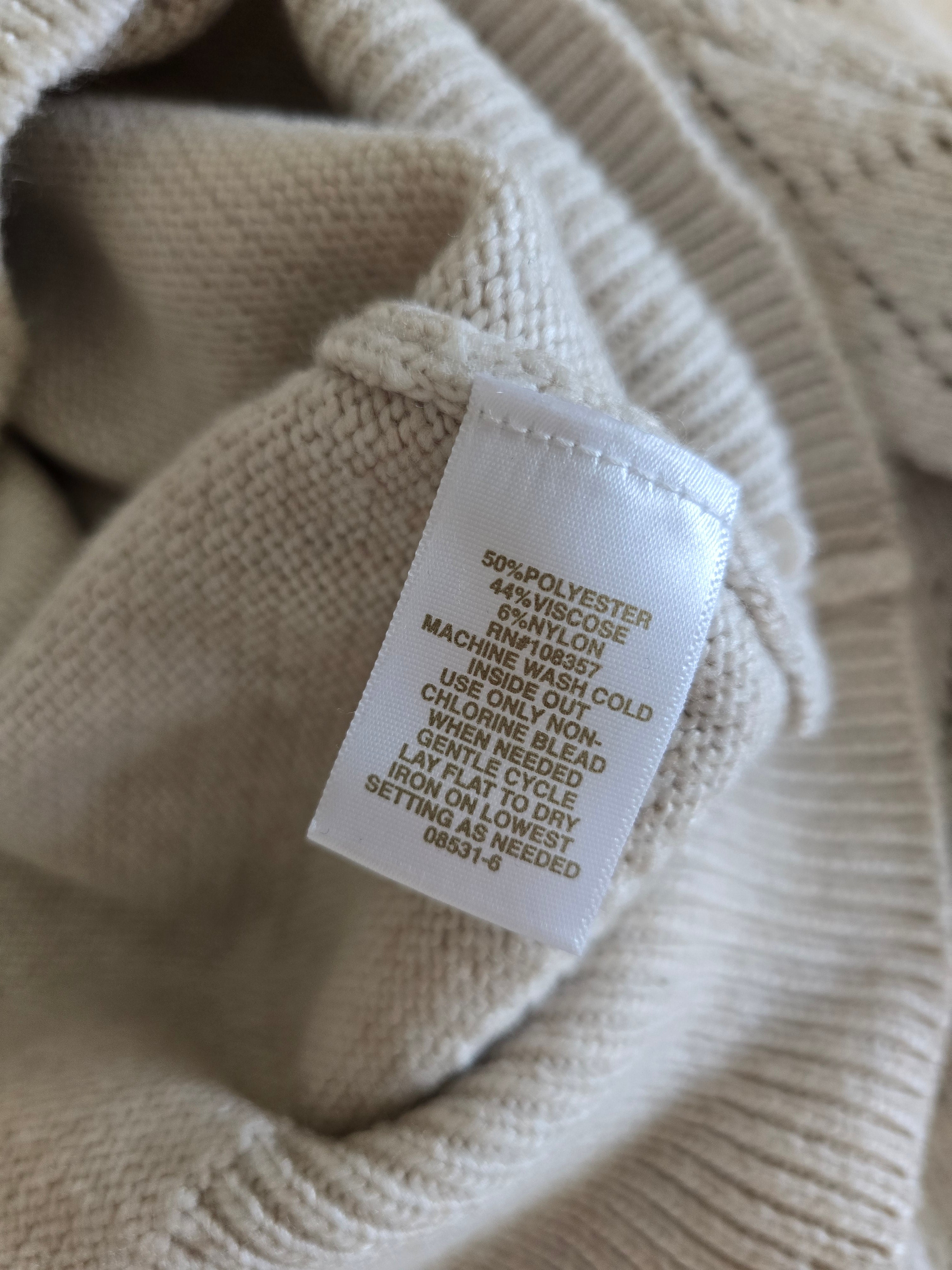 Collared Puff Sleeve Sweater (1X)