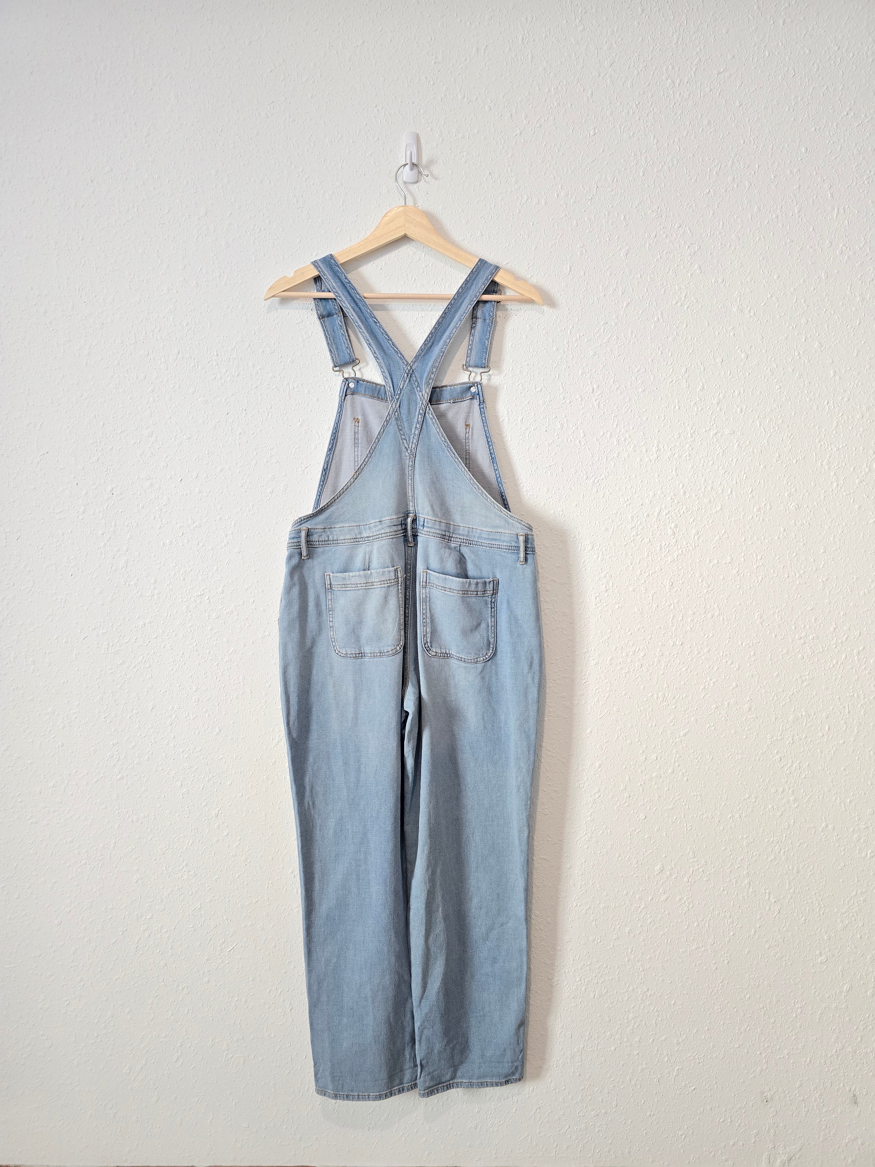NEW Light Wash Denim Overalls (S)