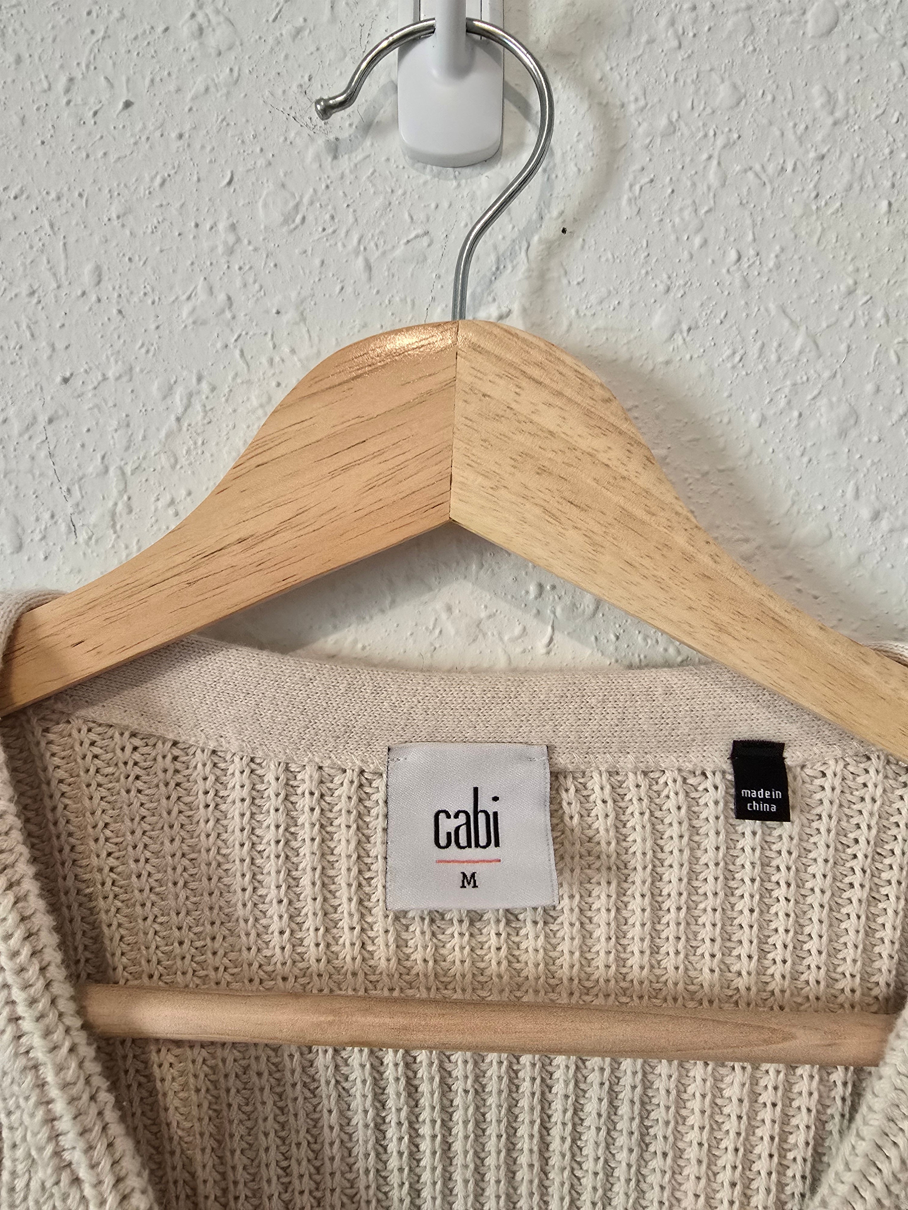 Cream Puff Sleeve Sweater (M)