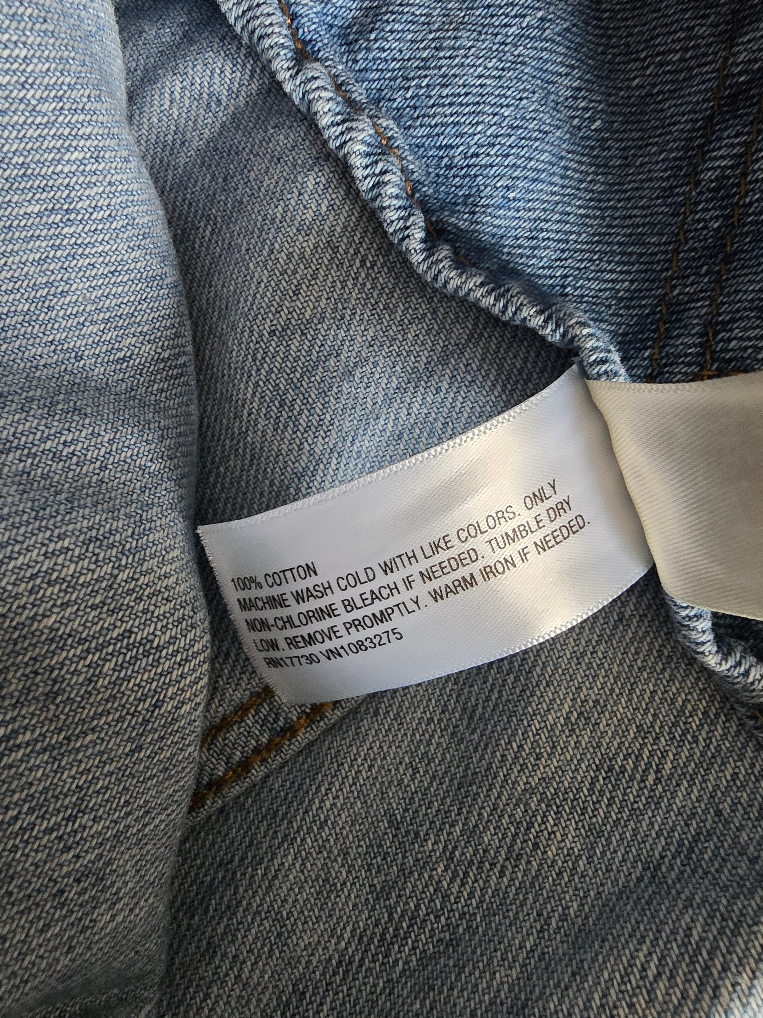 Light Wash Denim Overalls (8)