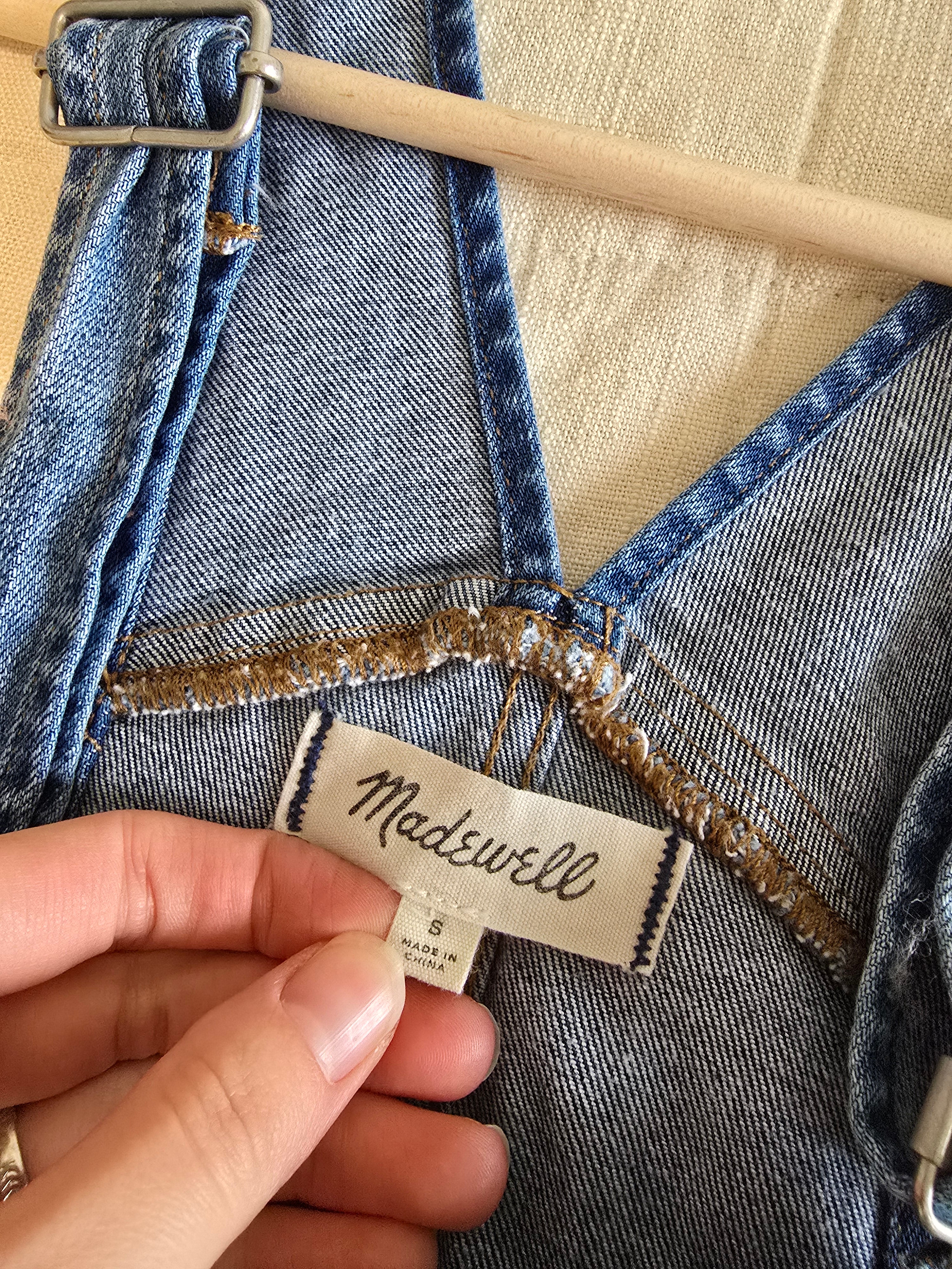 Madewell Denim Overalls (S)