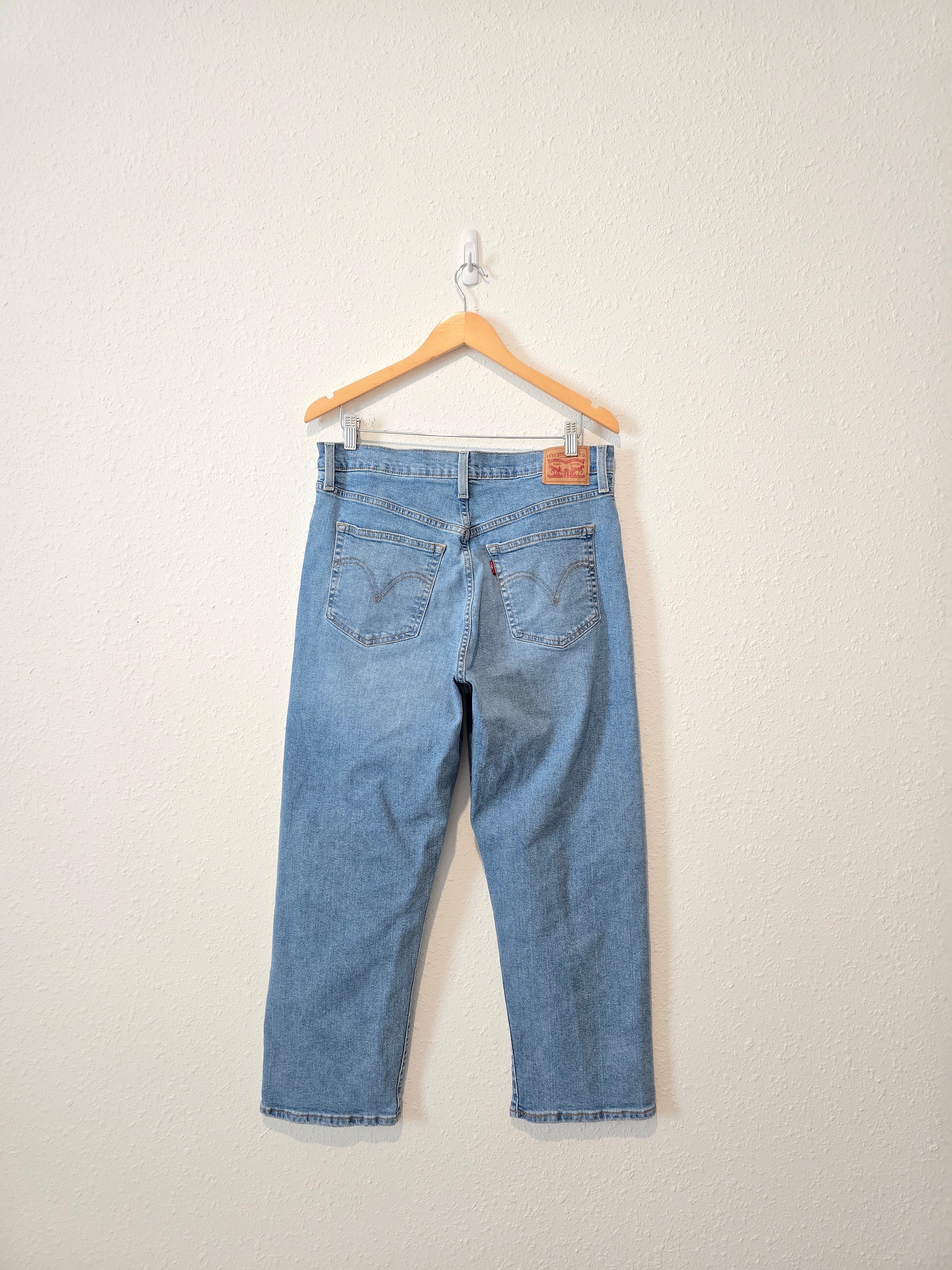 Levi's Ribcage Straight Jeans (32)