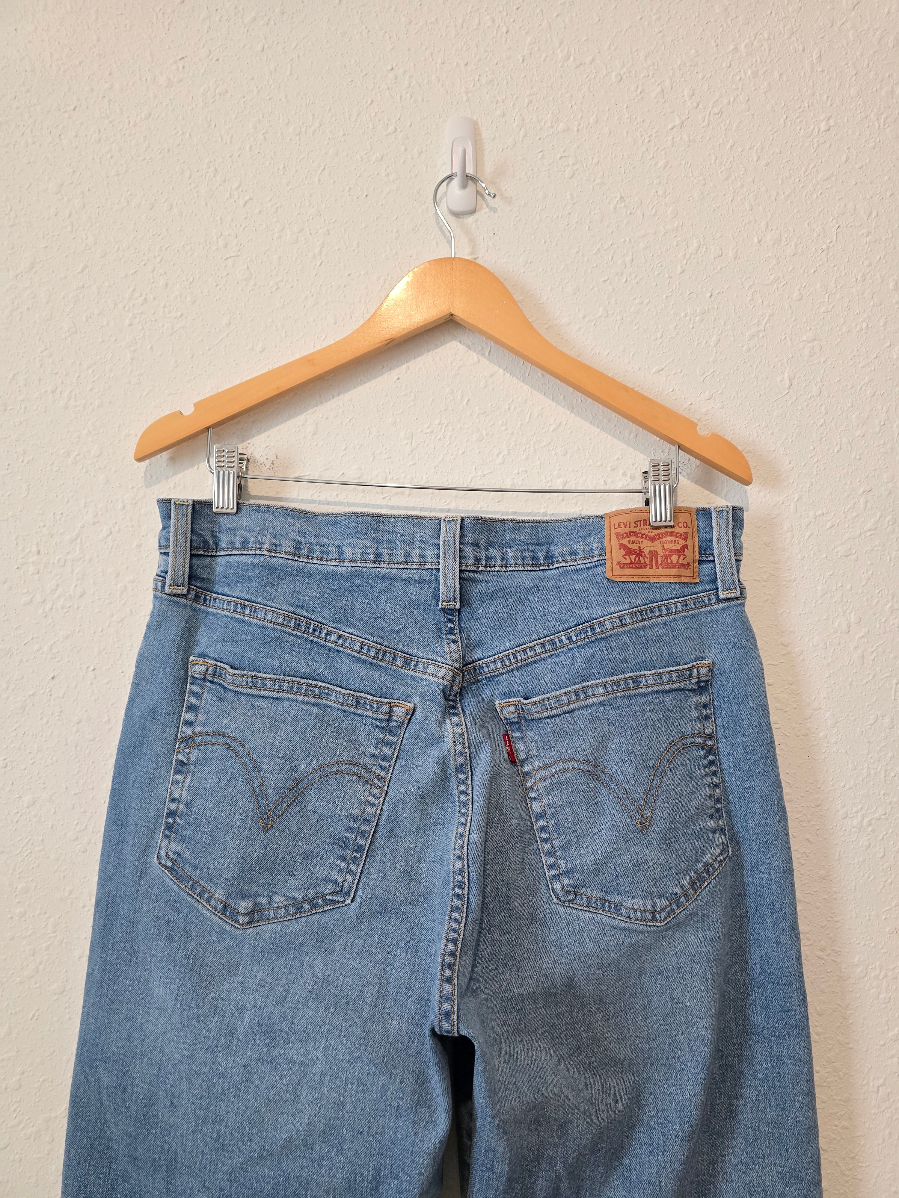 Levi's Ribcage Straight Jeans (32)