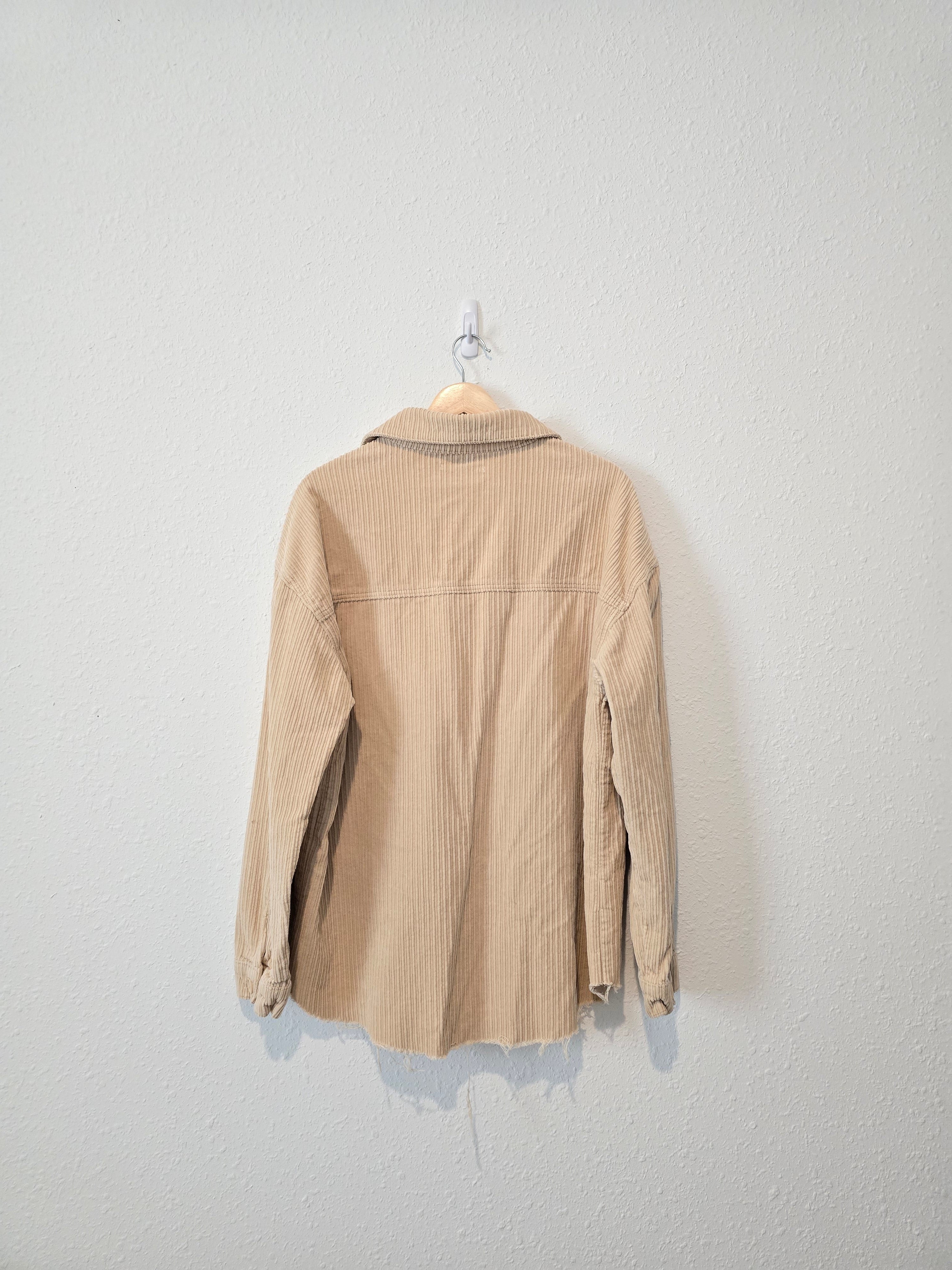 Cotton Corduroy Shacket (M/L)