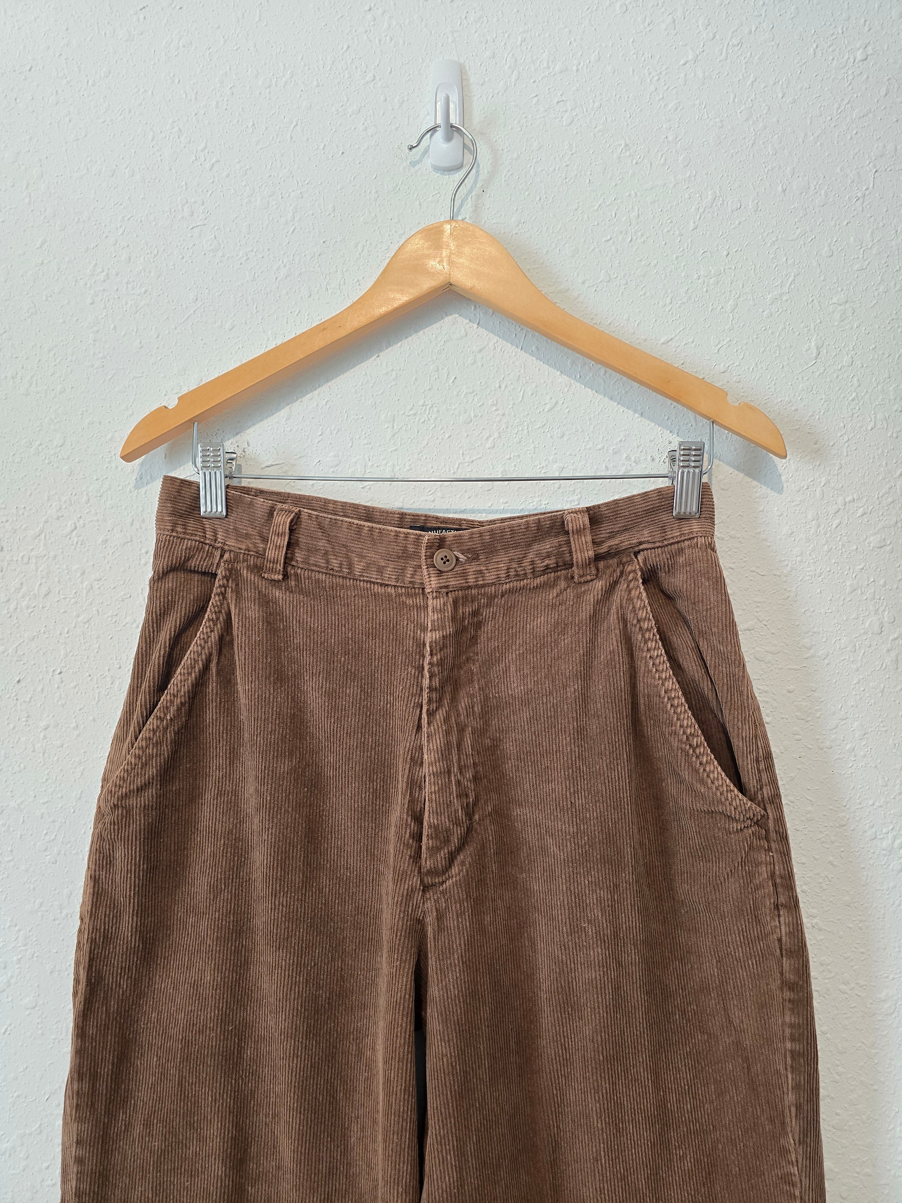 Vintage Brown Corduroy Pants (26/2)