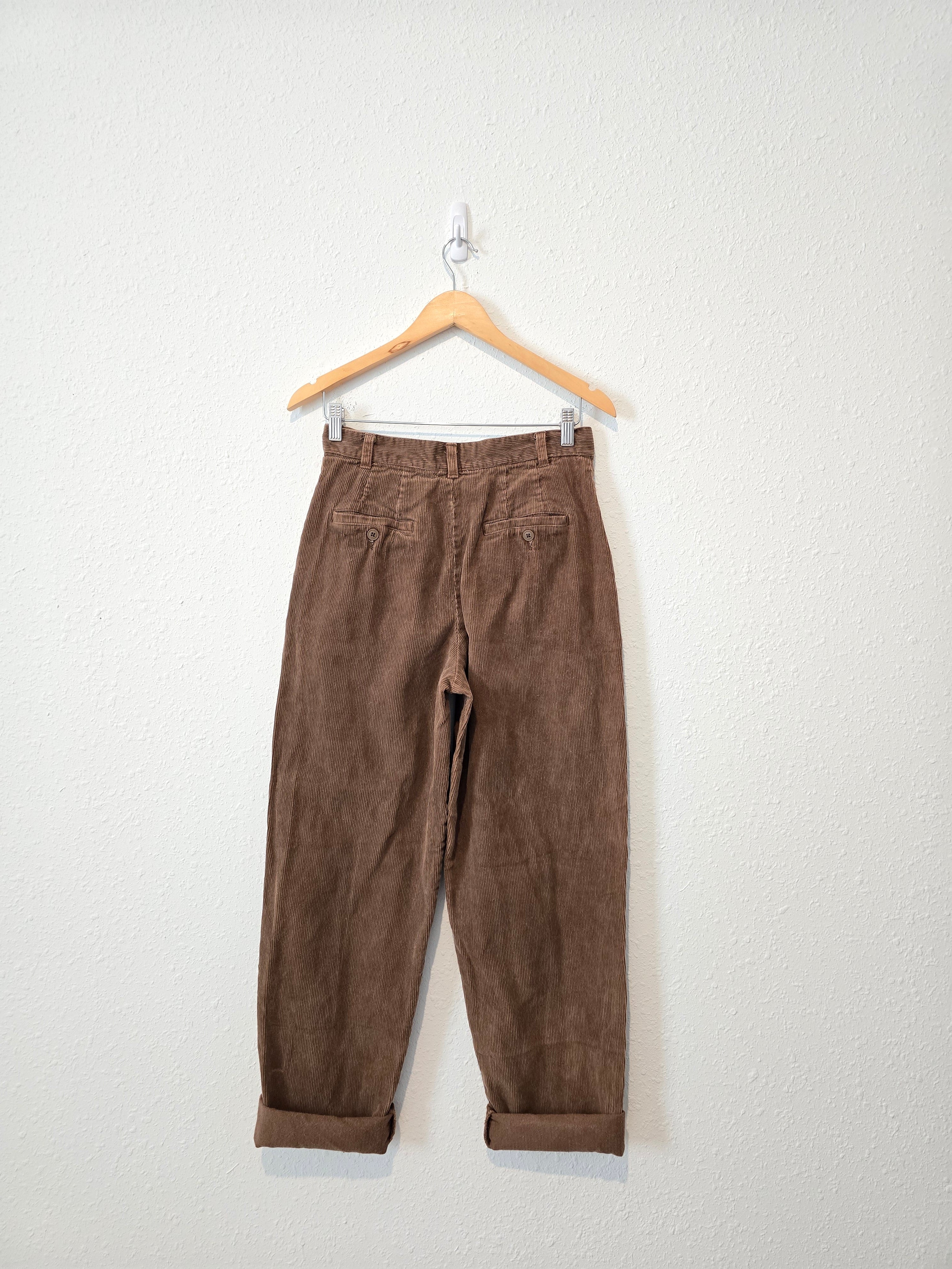 Vintage Brown Corduroy Pants (26/2)