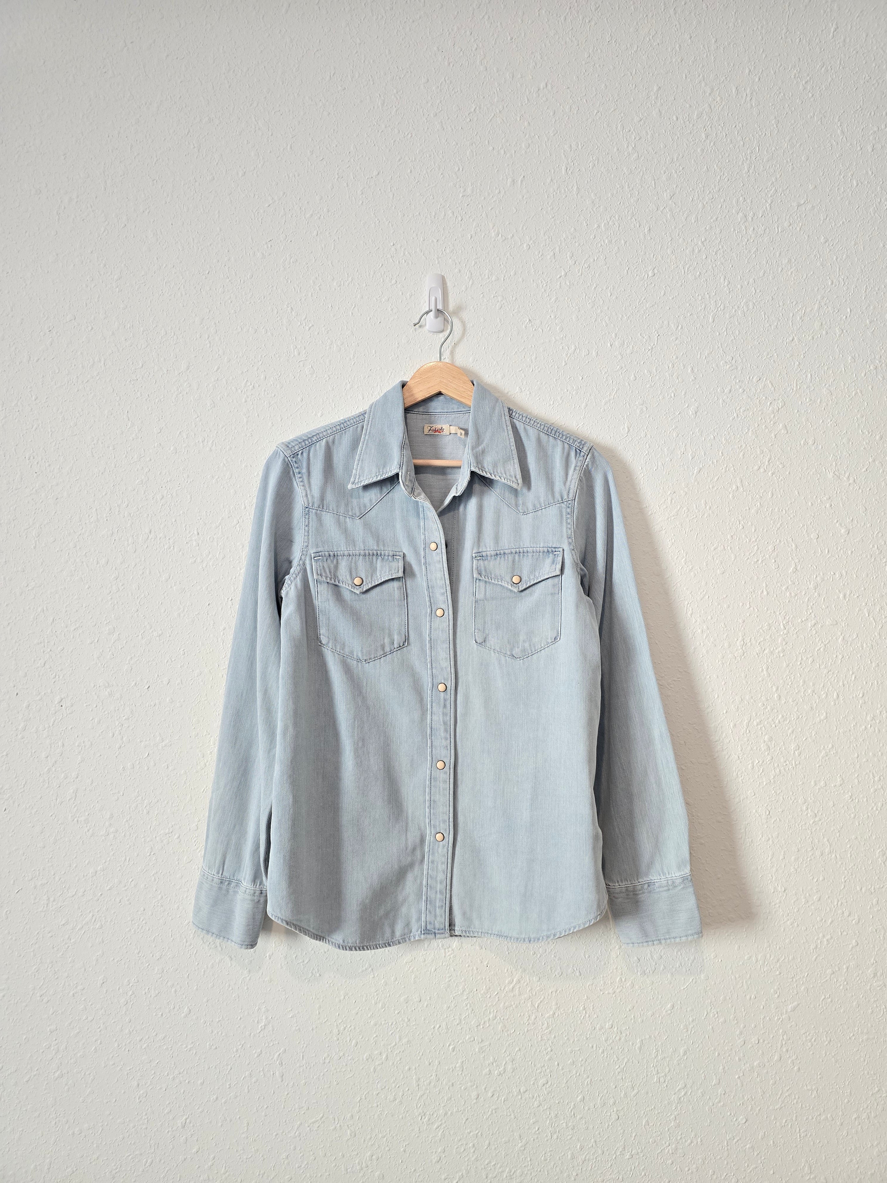 Faherty Denim Button Up (S)