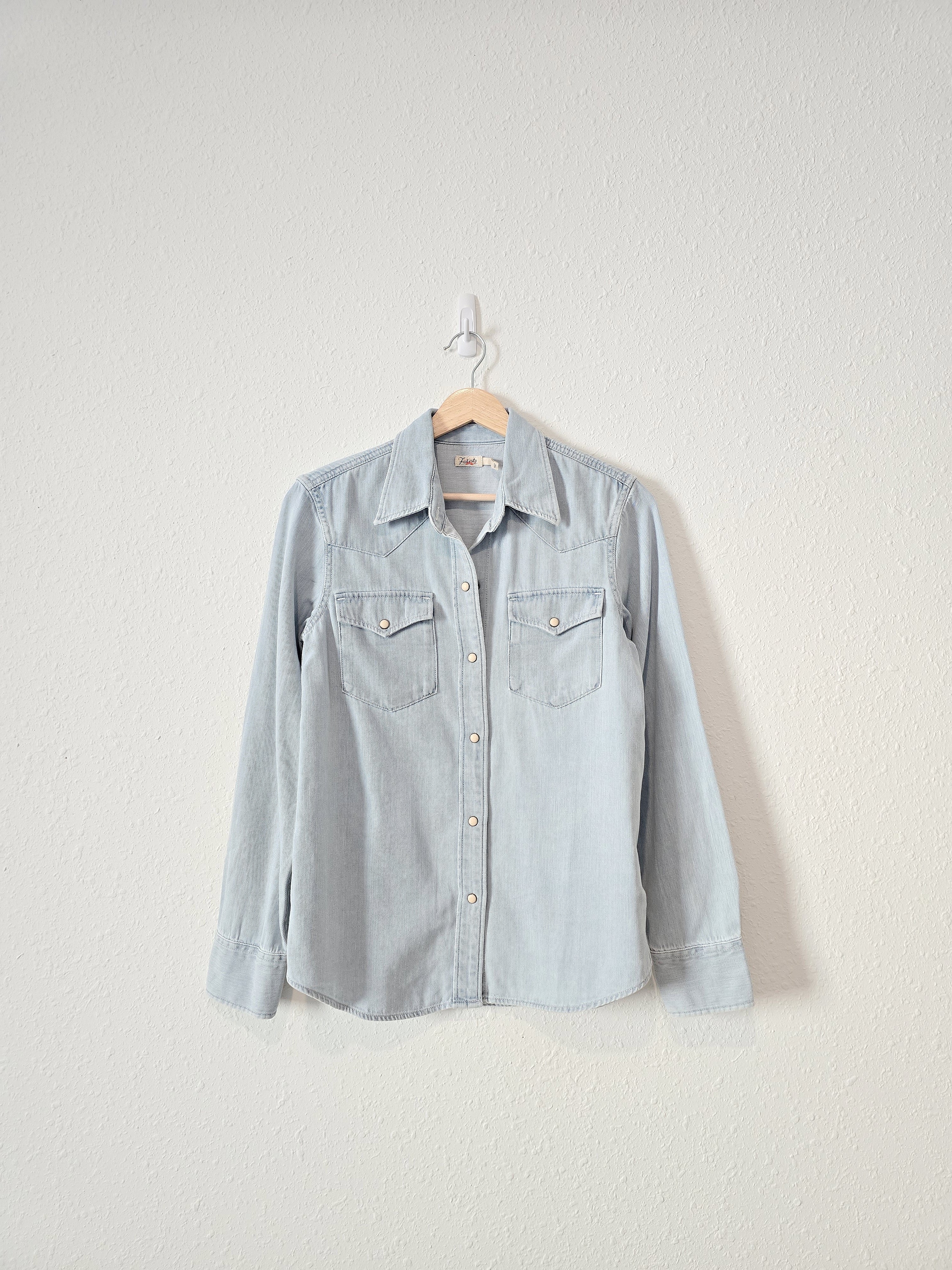 Faherty Denim Button Up (S)
