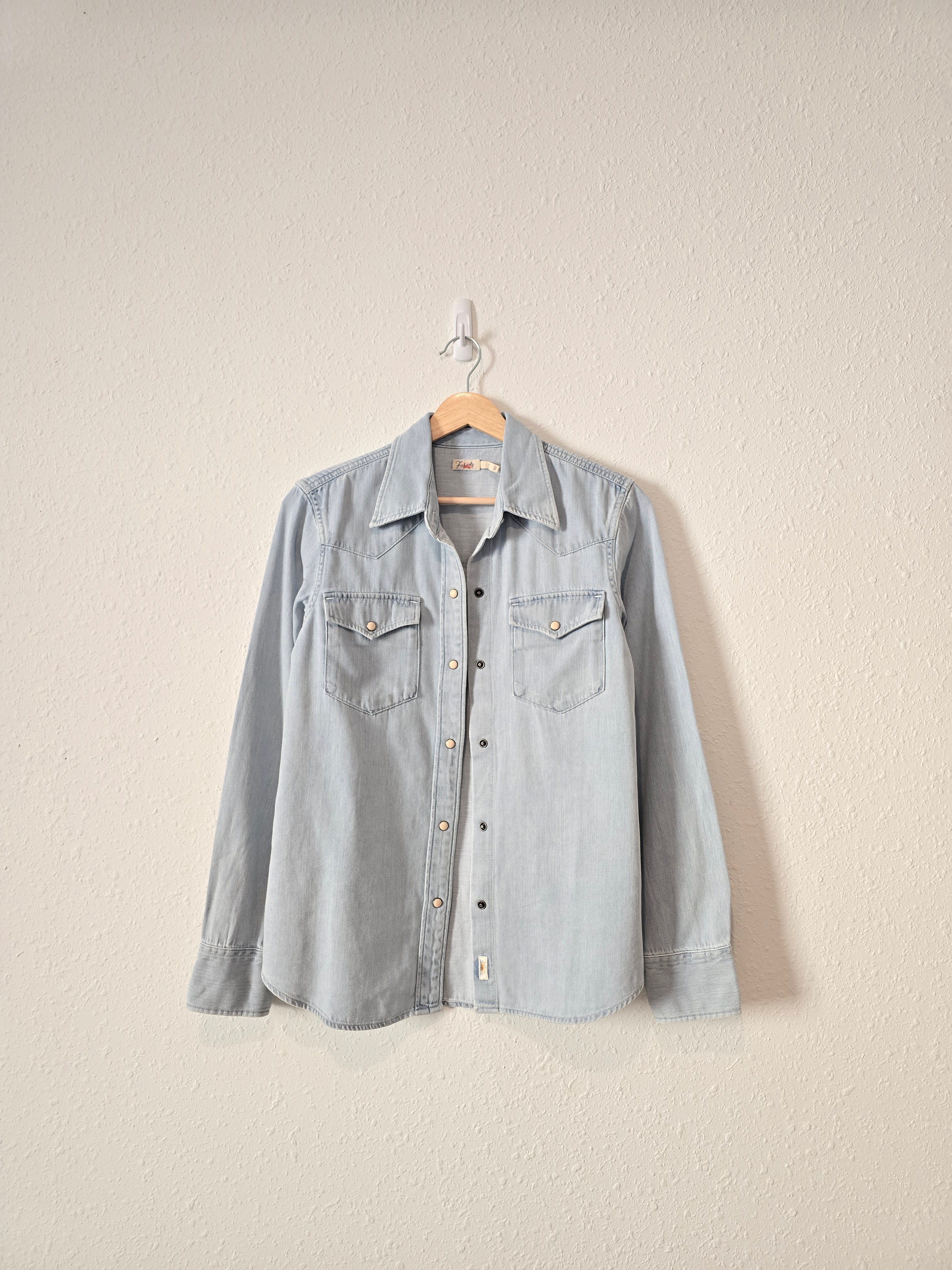 Faherty Denim Button Up (S)