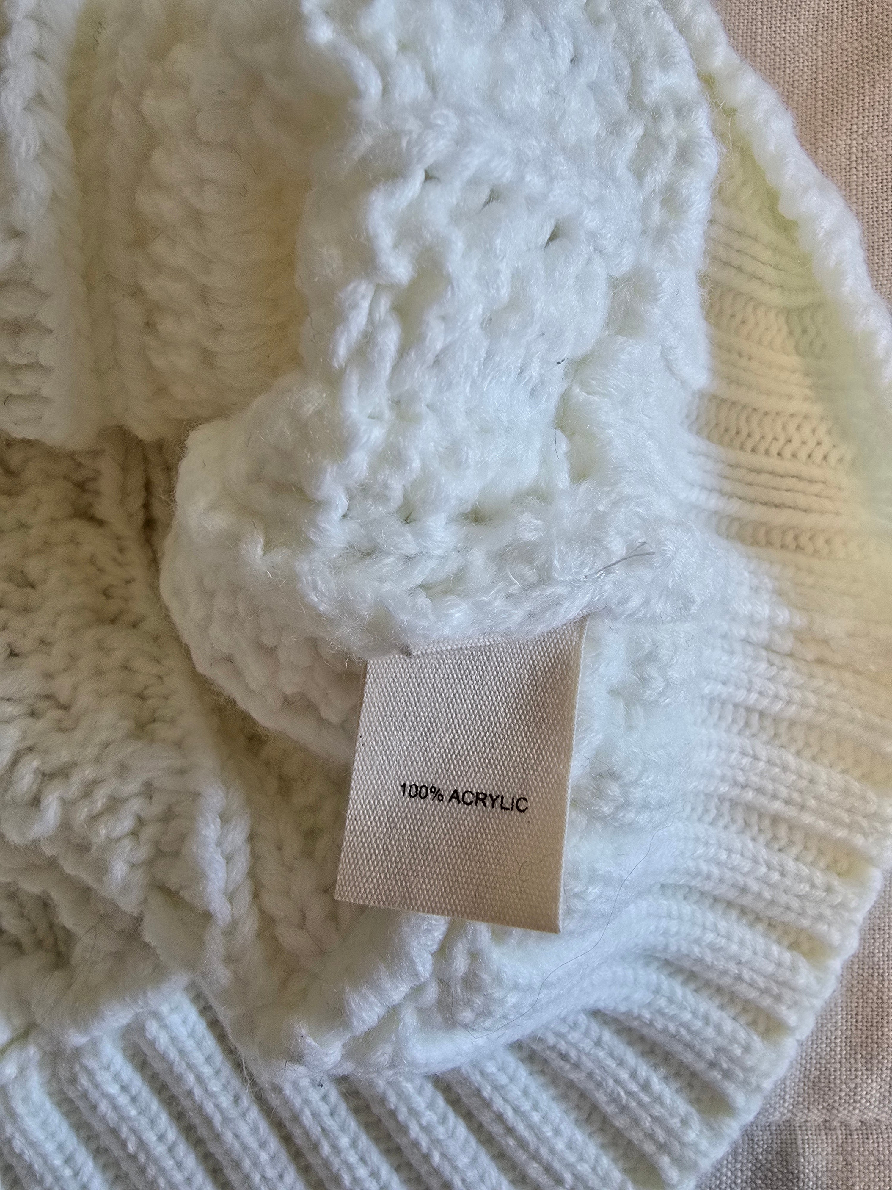 Cable Knit Sweater Vest (XS)