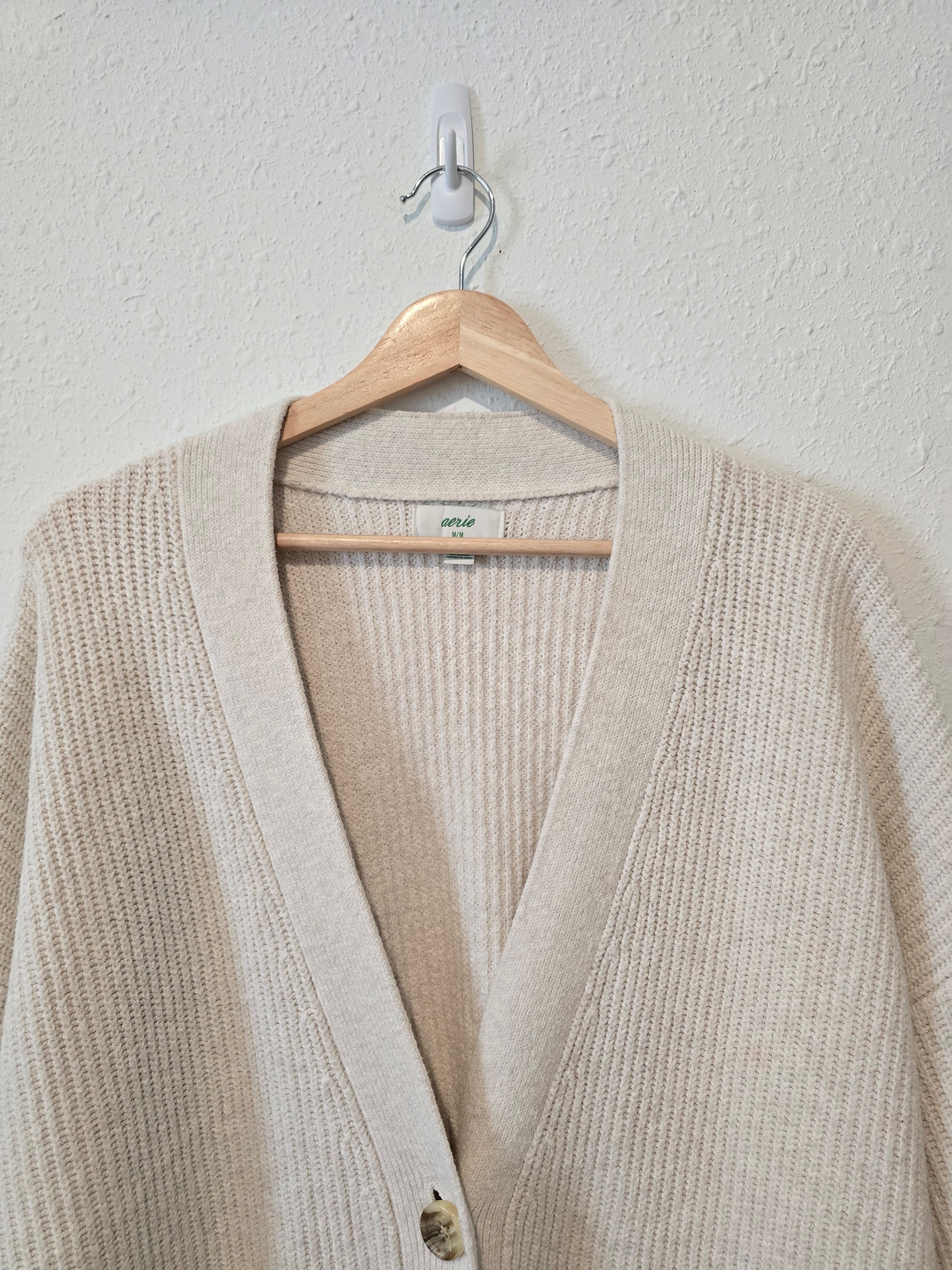 Aerie Oversized Cardigan Sweater (M)