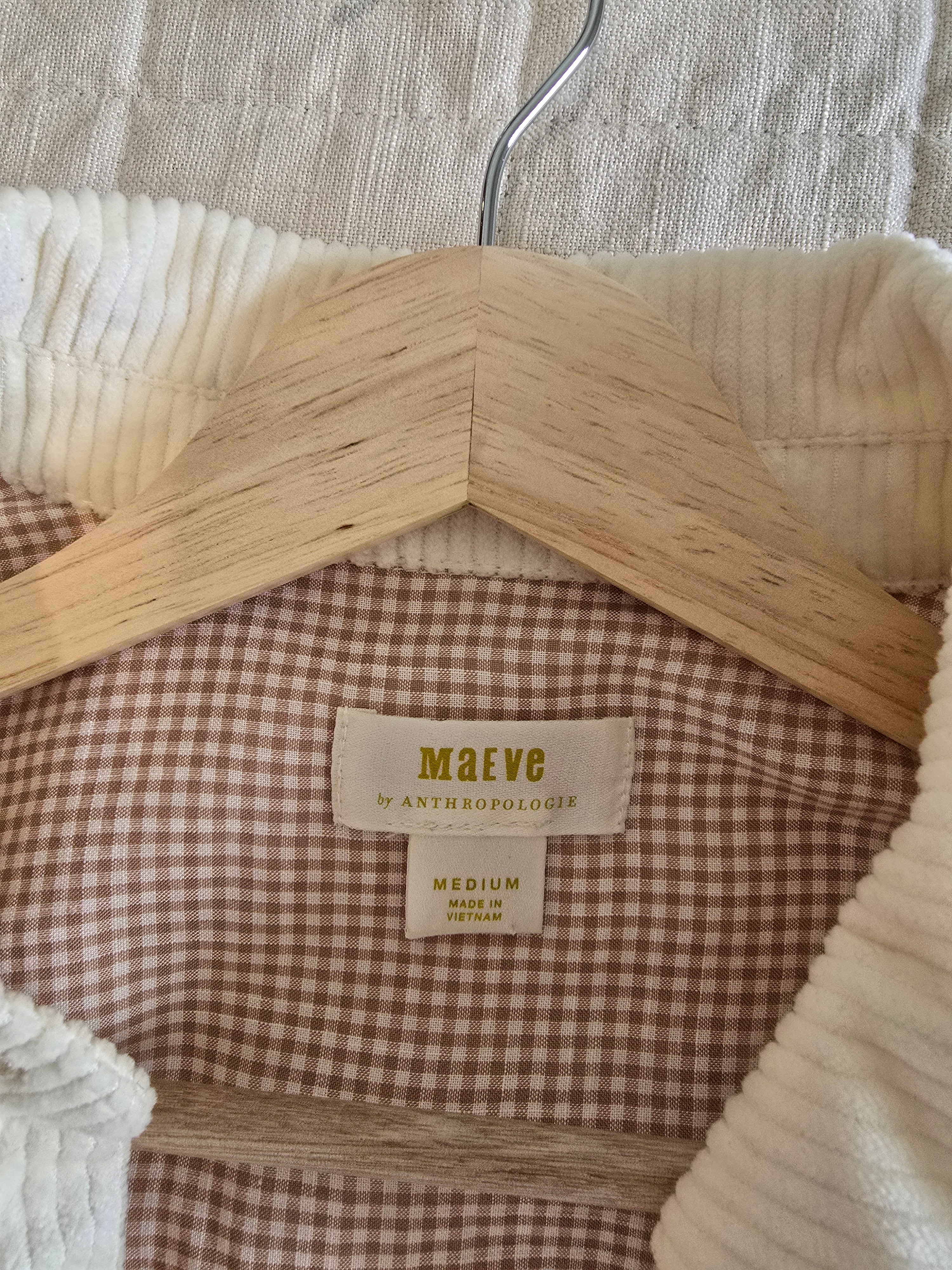 Anthropologie Corduroy Shirt Jacket (M)