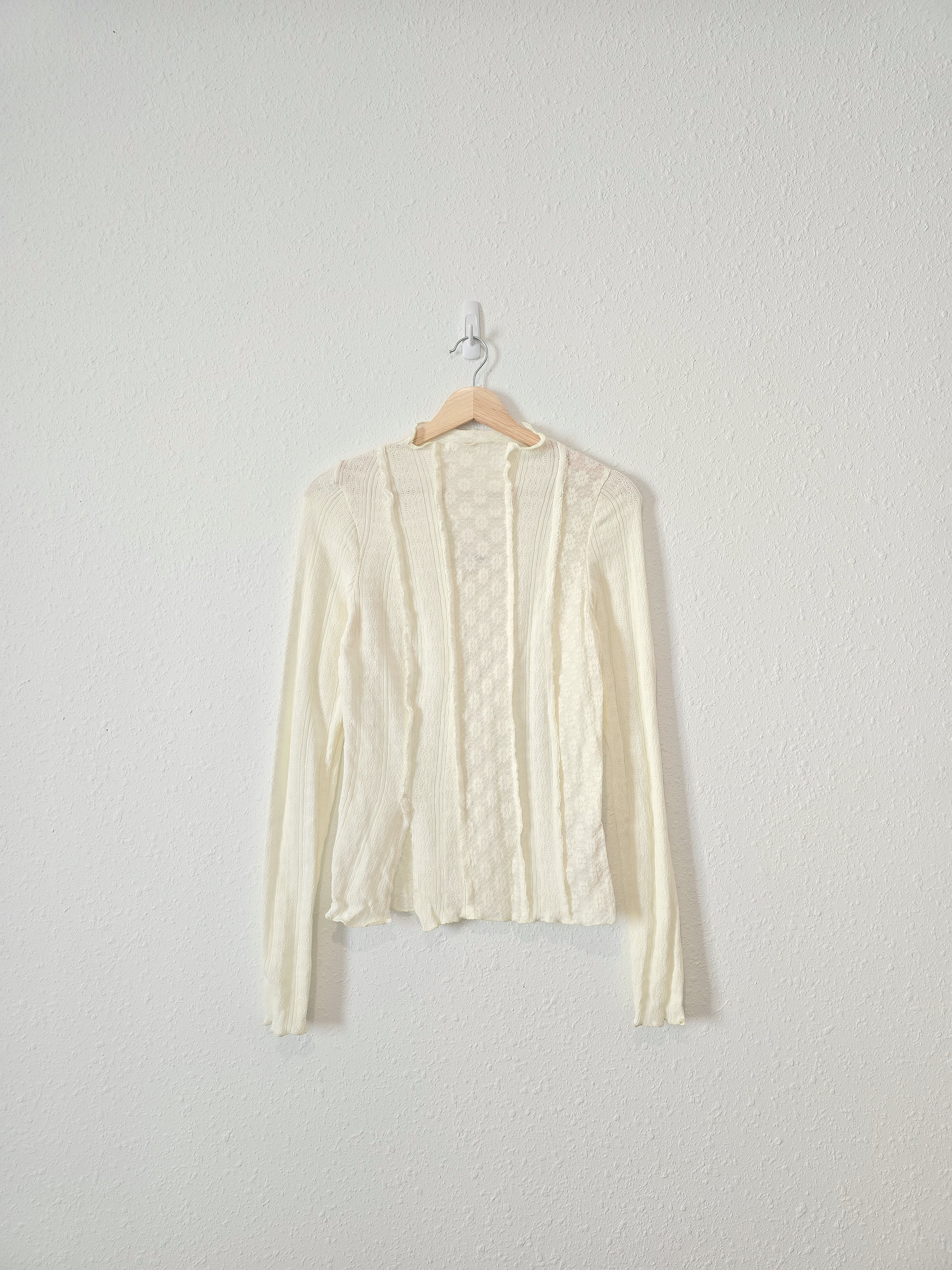 NEW Free People Floral Lace Top (M)