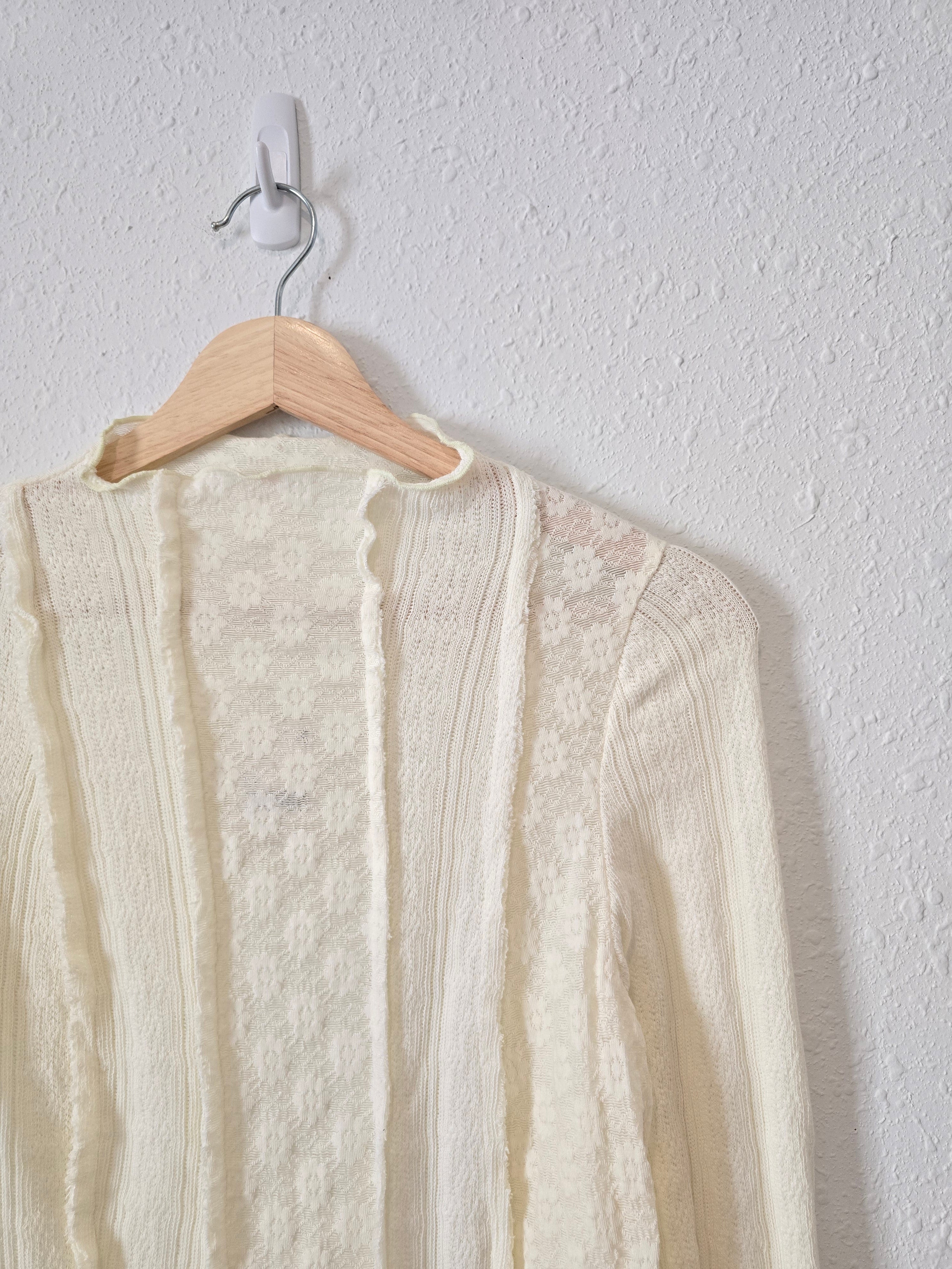 NEW Free People Floral Lace Top (M)
