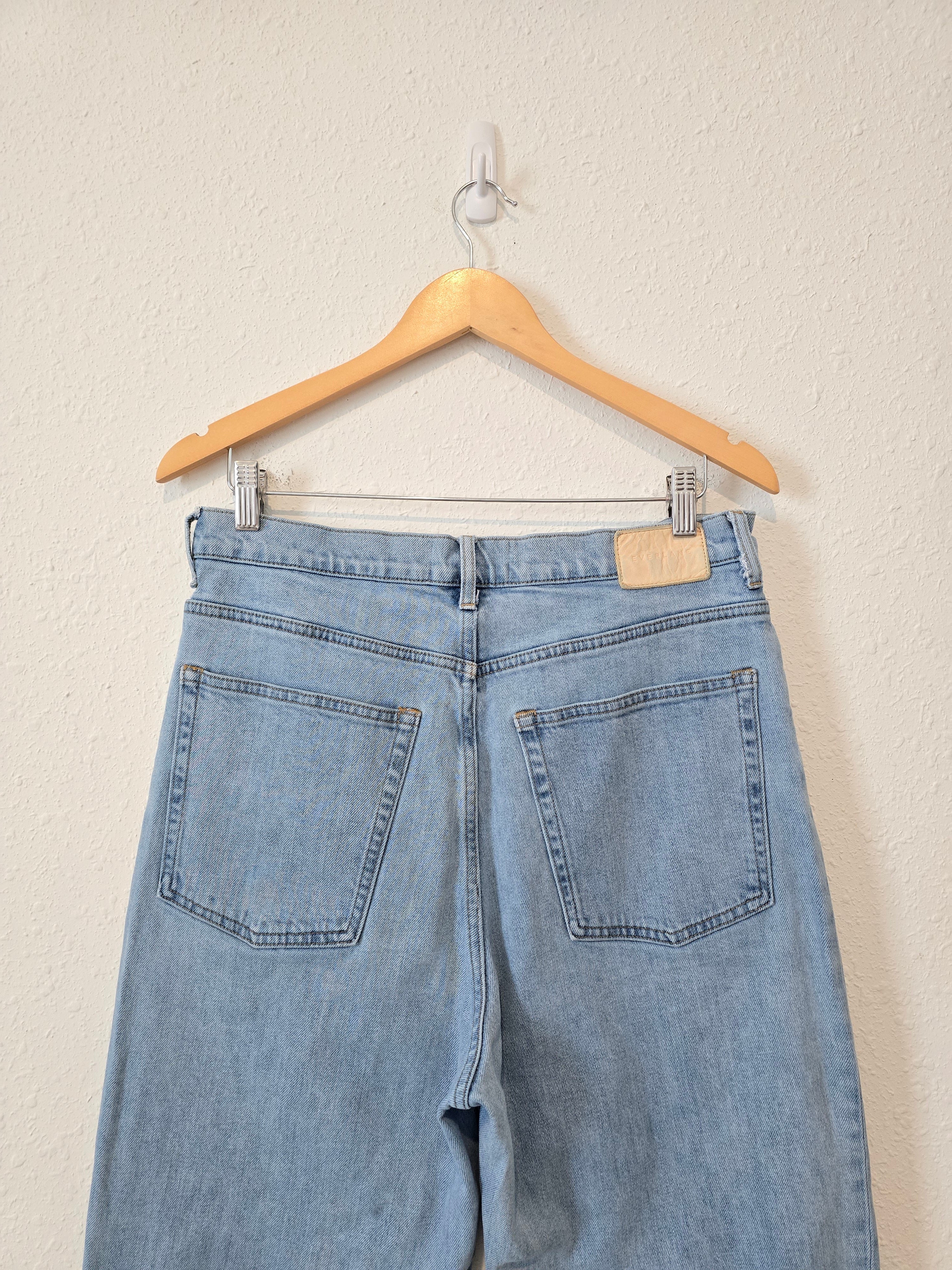 Everlane Light Wash Straight Jeans (31)