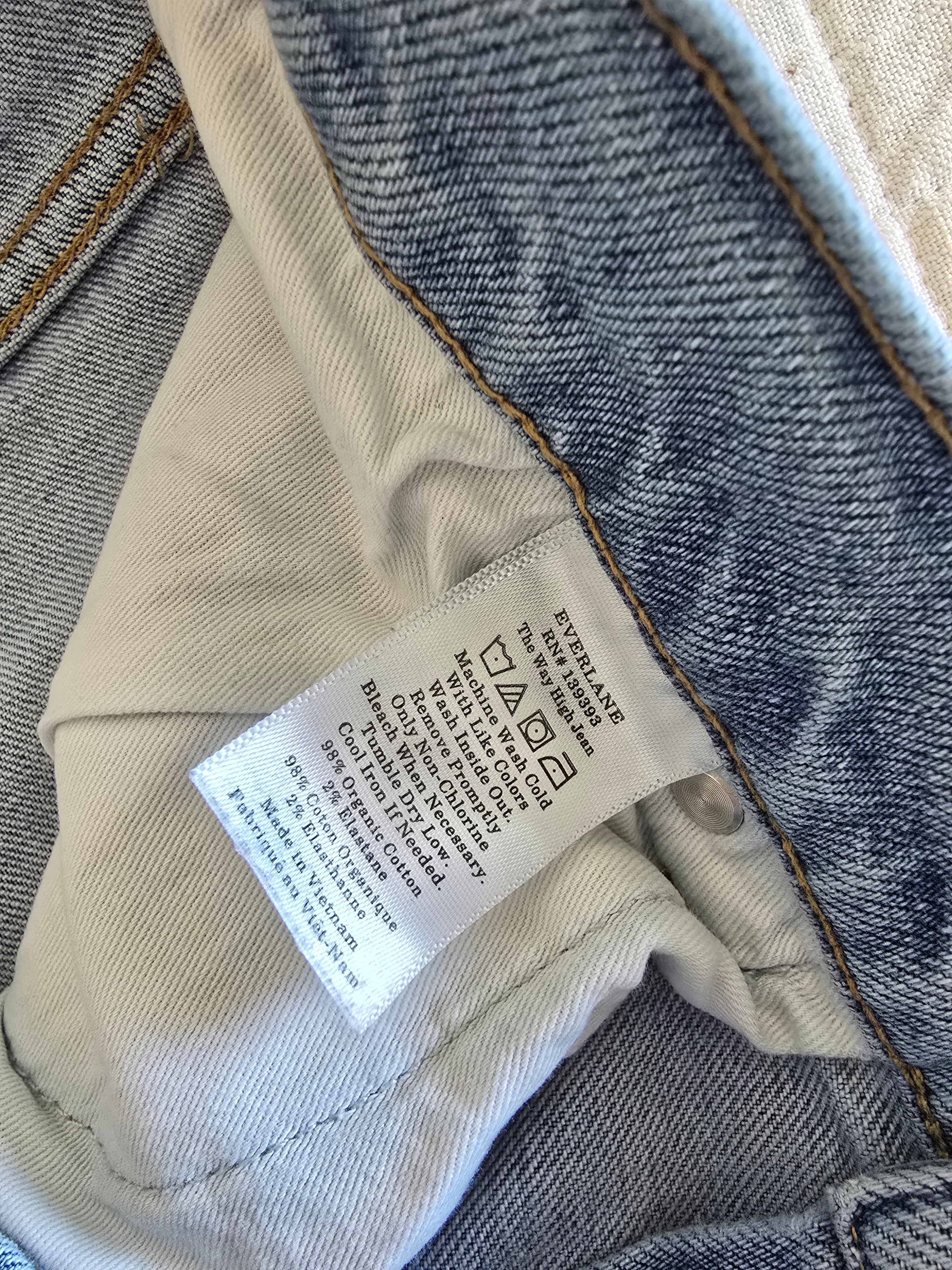 Everlane Light Wash Straight Jeans (31)