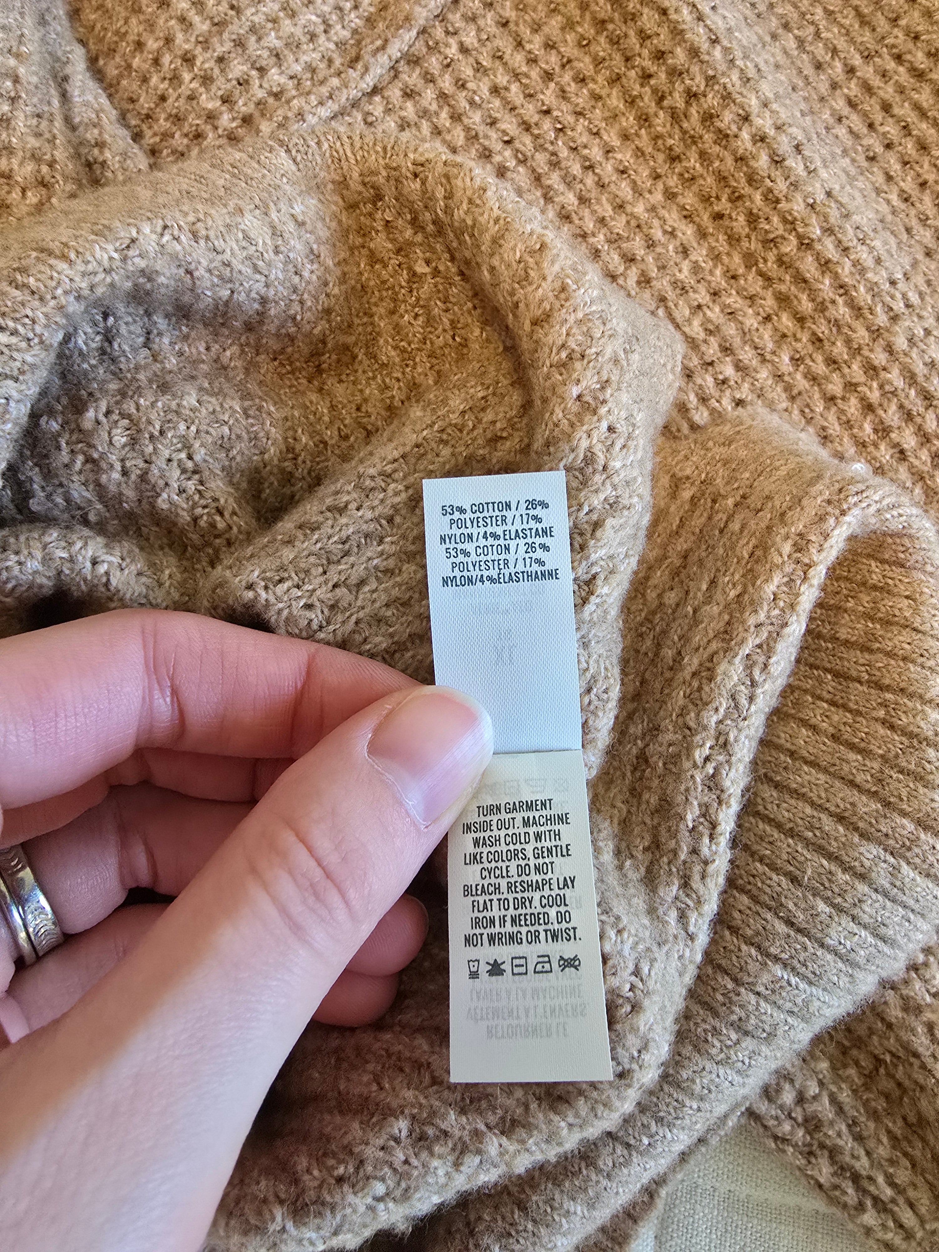 Aerie Cozy Waffle Sweater (XL)