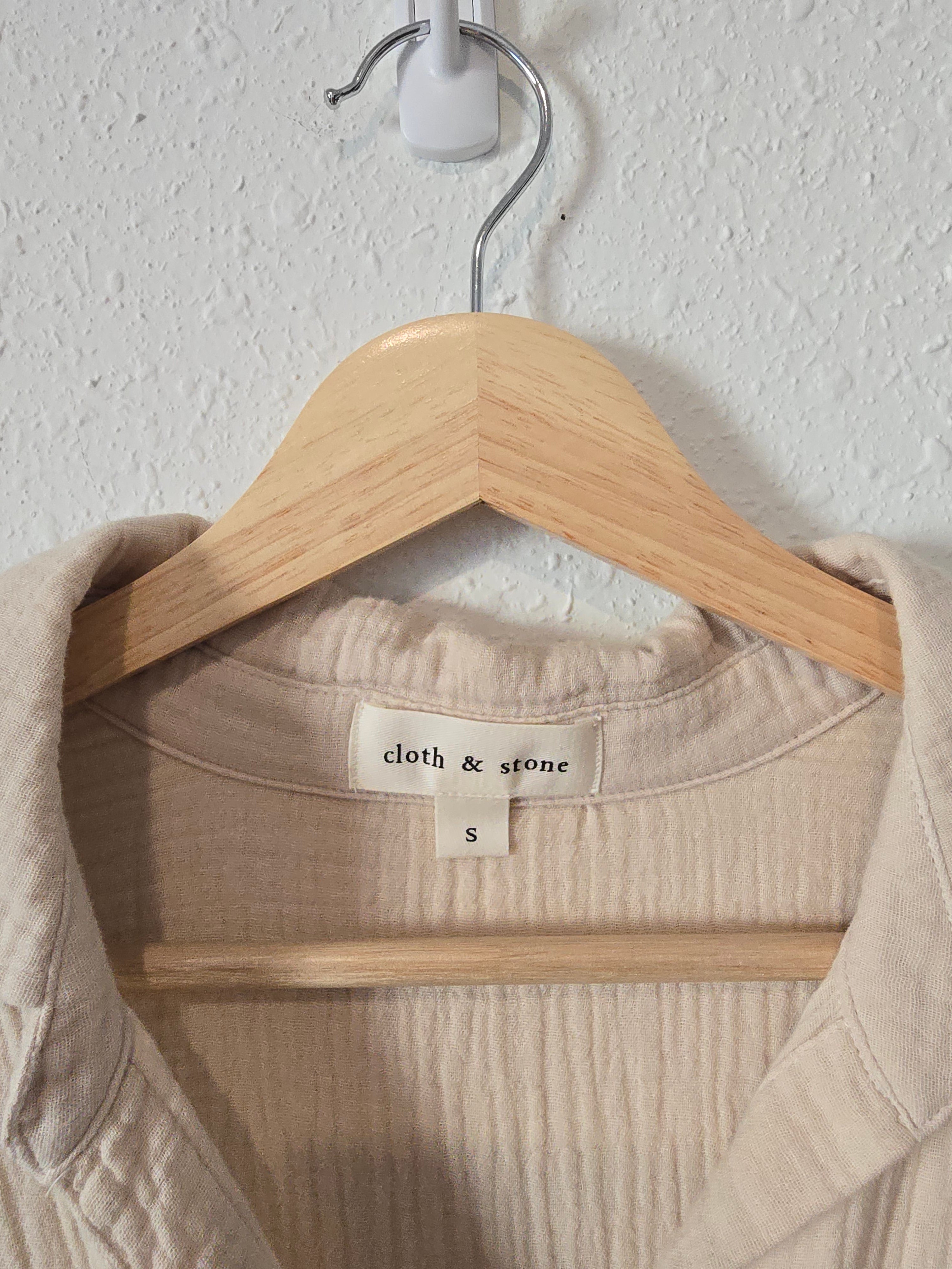 Anthropologie Gauze Button Up (S)