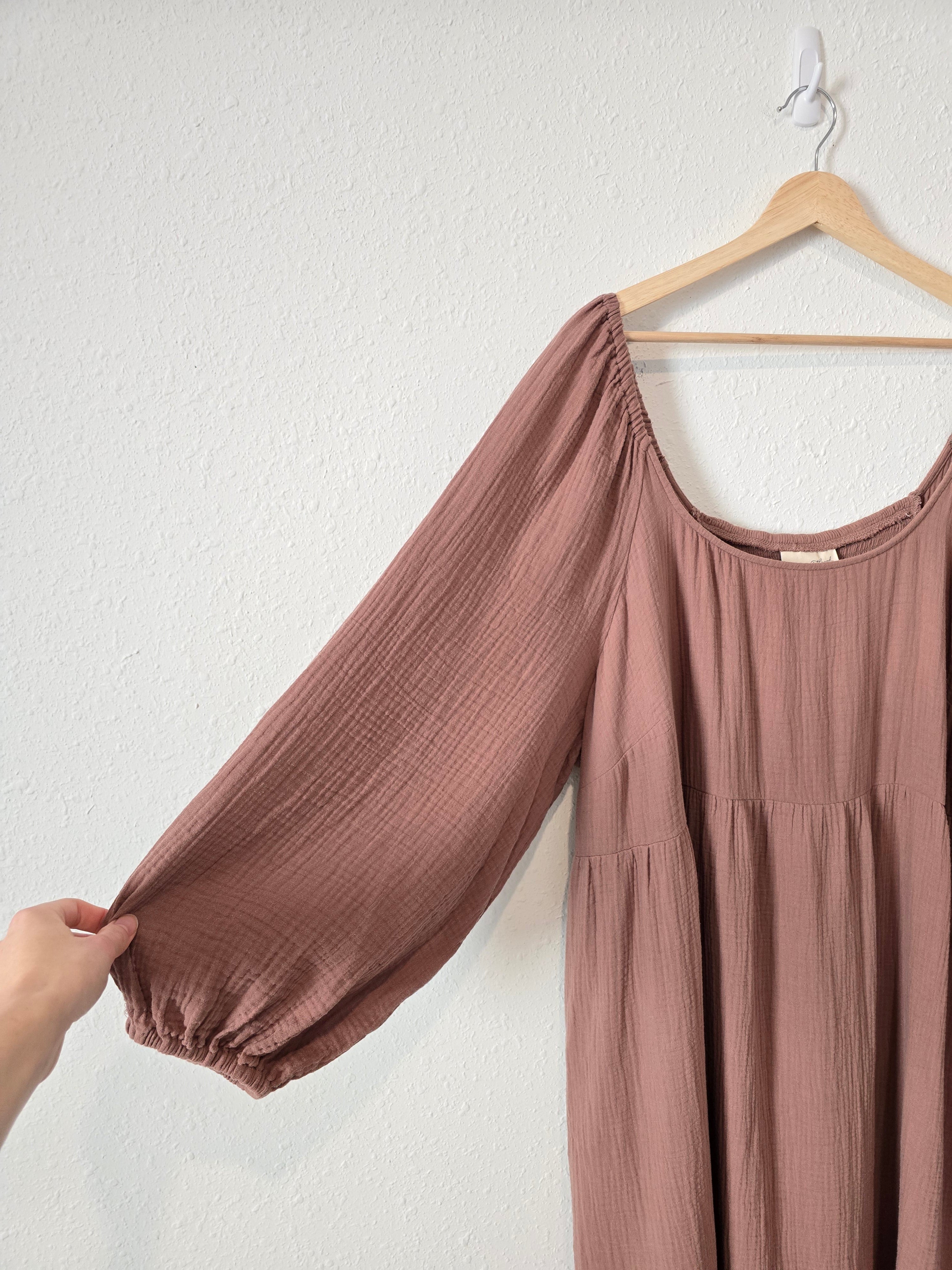 NEW Cotton Gauze Maxi Dress (2X)