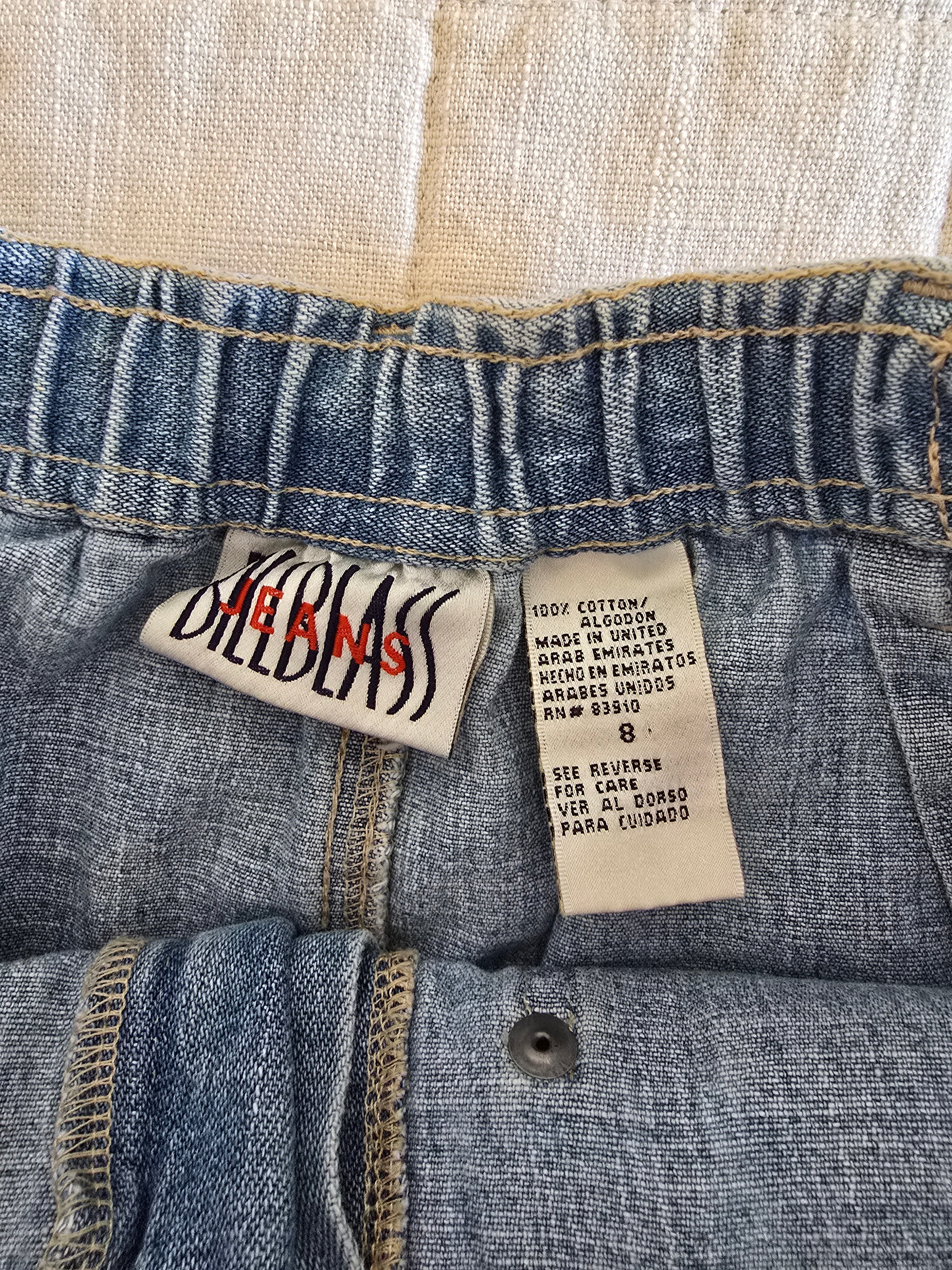 Vintage Denim Maxi Skirt (8)